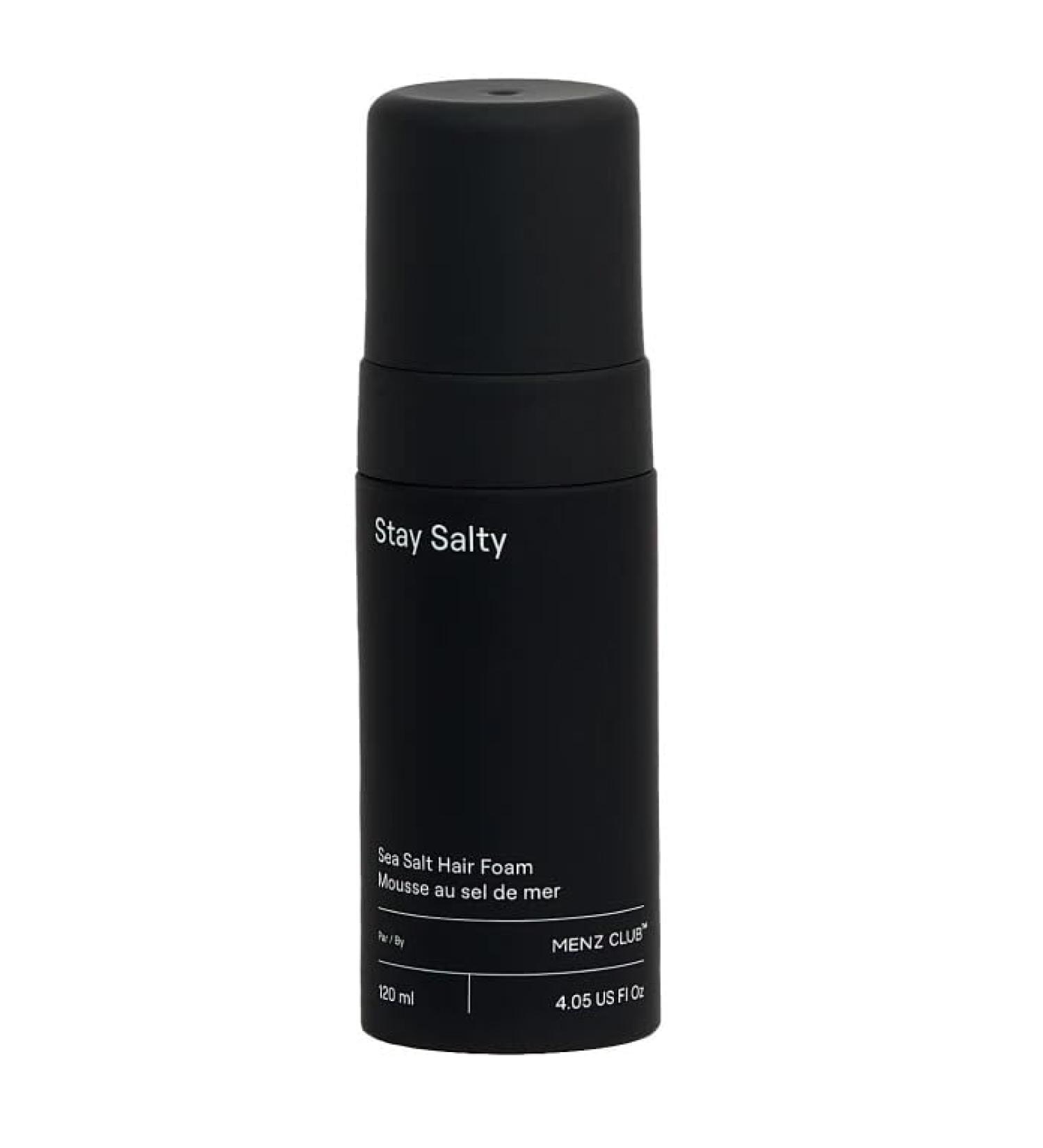 Menzclub Men s Stay Salty Sea Salt Hair Foam Texturizing Styling Product for Men | Adds Texture & Volume to Fine & Thick Hair - Buy Online on GoSupps.com