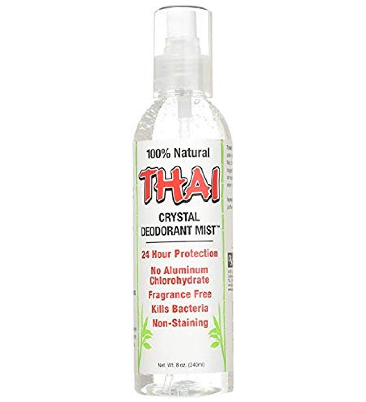 Thai Deodorant Stone Crystal Mist Natural Deodorant Spray 8 oz. Bundle - Original Single - Buy Online on GoSupps.com
