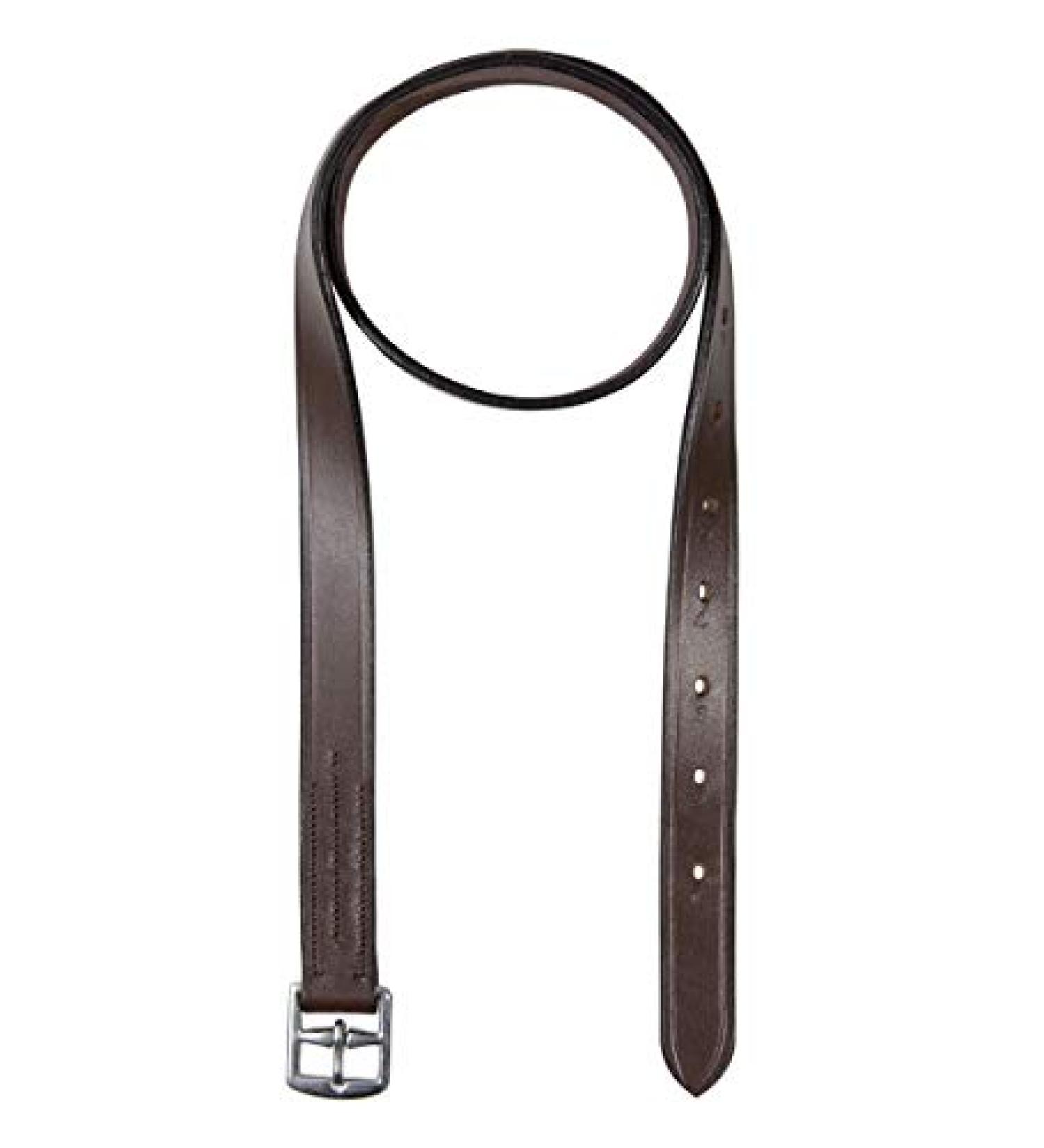 Stirrop straps leather brown full