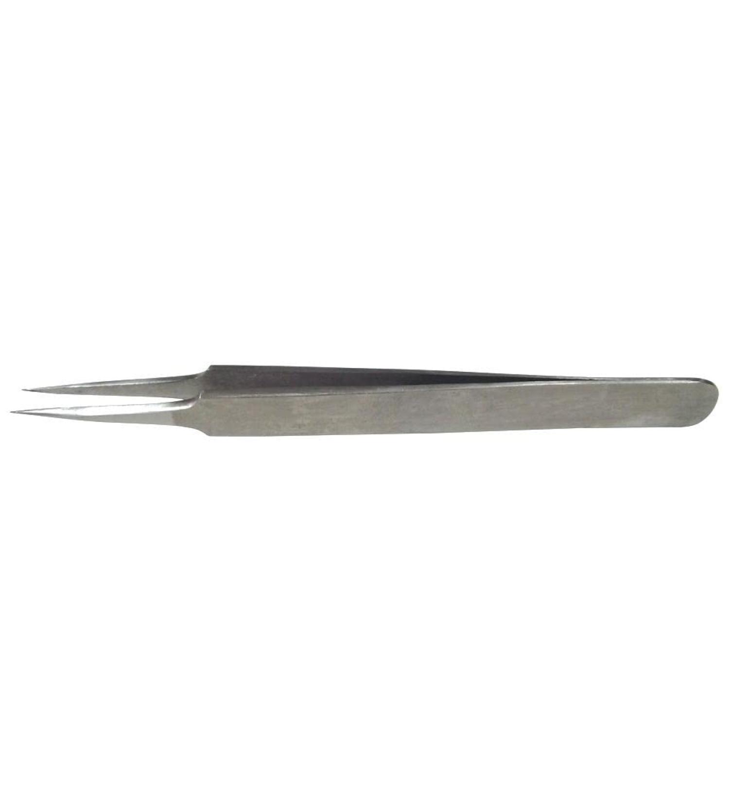 Tweezers superfine straight 110 mm tweezers and replacement tips 1 piece 1 piece