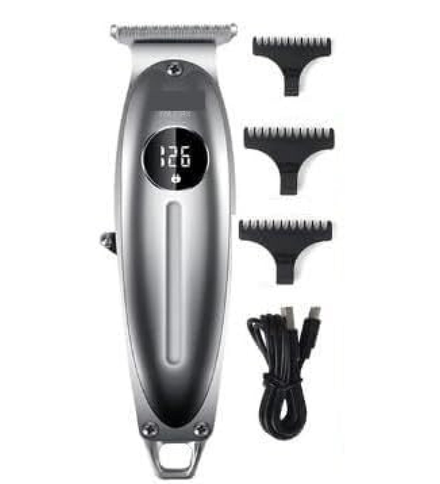 Metal Display LED Hair Clipper