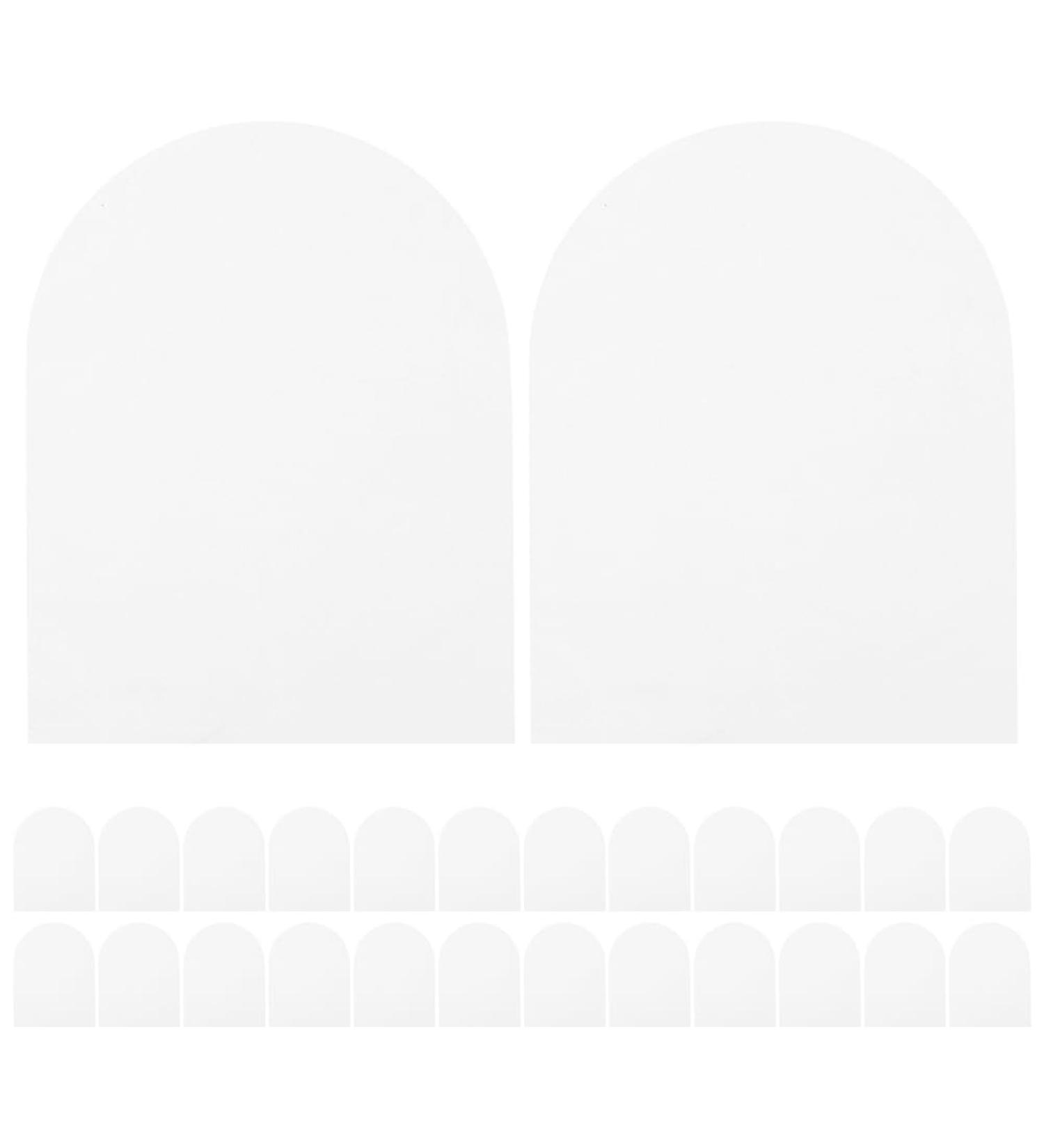 KOMBIUDA 50Pcs Disposable Tongue Protective Covers Clear Plastic Tongue Sleeves for Medicine Intake Comfort Fit for Adults and Kids Oral Care - Buy Online on GoSupps.com