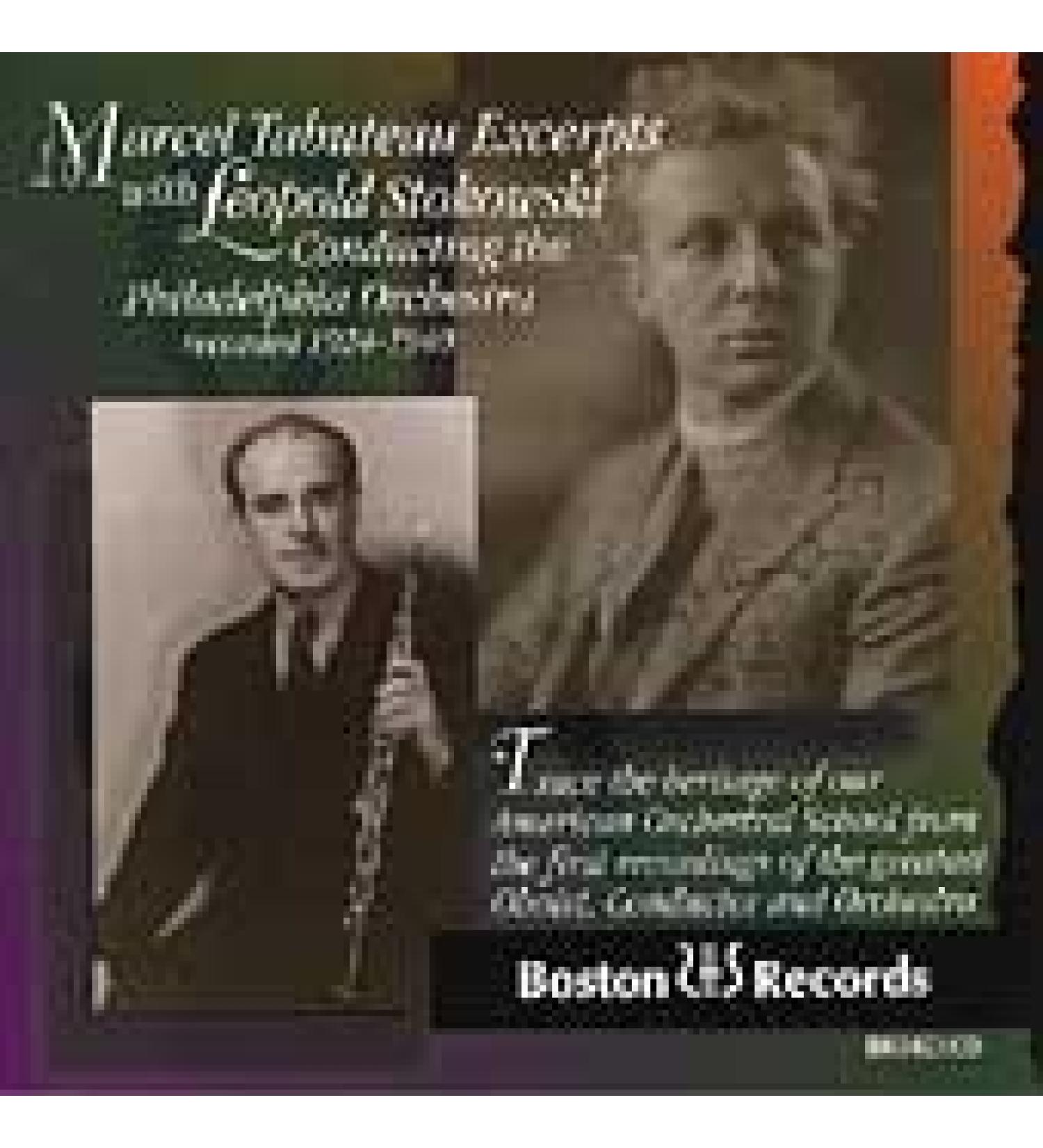 Marcel Tabuteau Excerpts with Leopold Stokowski Conducting the Philadelphia Orchestra Recorded 1924-1940