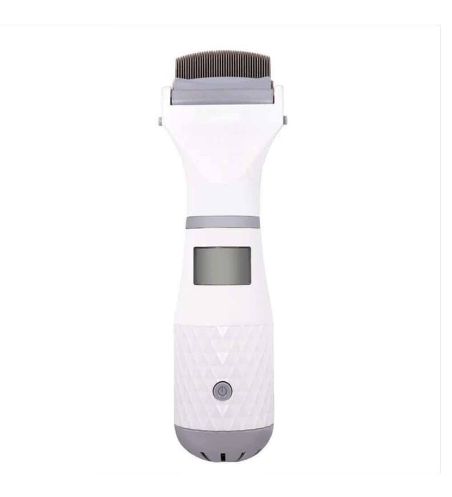 Pet Dog Flea Filter Remover Pet Flea Lice Cleaner Comb Electric Dog Flea Cleaning Brush Electric Vacuum Head Lice Comb Brush Flea Comb for Dog Cat - Buy Online on GoSupps.com