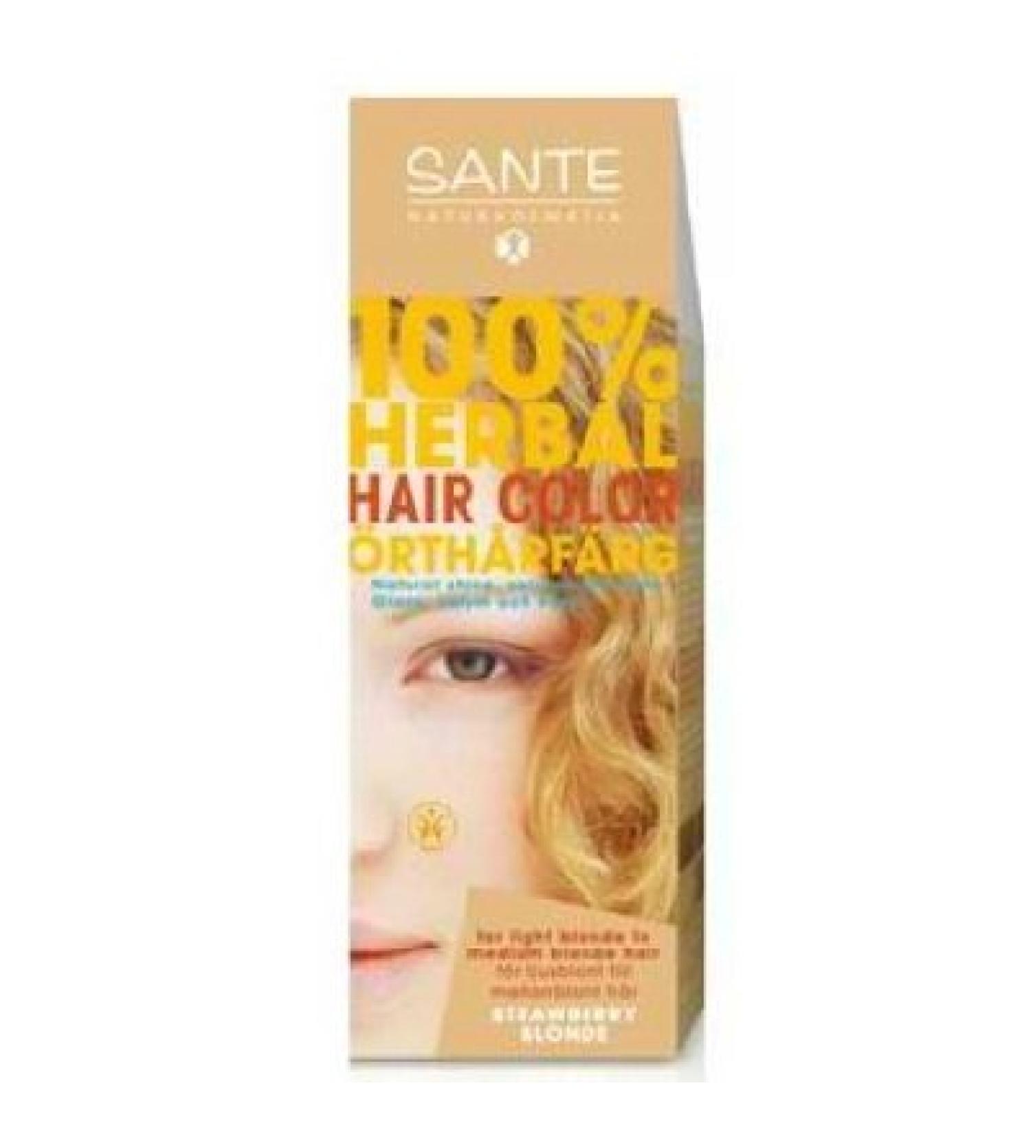 Sante Herbal Hair Color Powder Flame Red 100g Red 1 piece (1 pack)