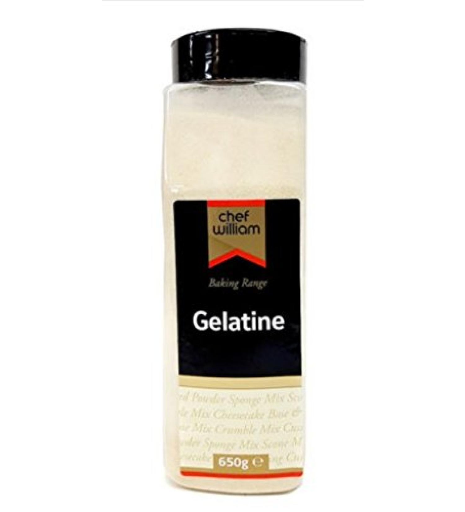 Chef William Gelatine 650g - Premium Quality Gelatin for Culinary Masterpieces - Buy Online on GoSupps.com