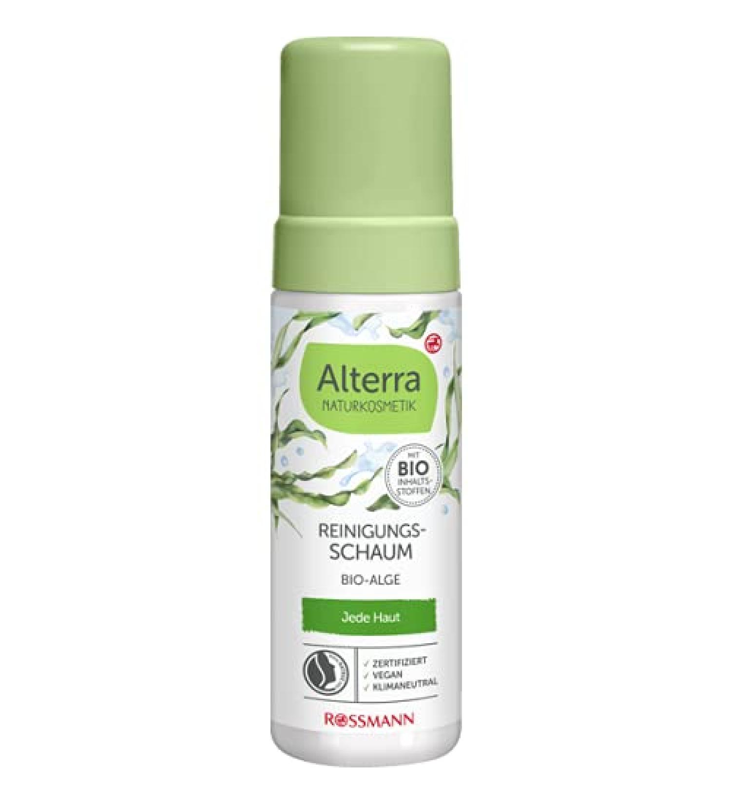 Alterra Naturkosmetik Cleansing Foam Organic Algae 150 ml - Buy Online on GoSupps.com