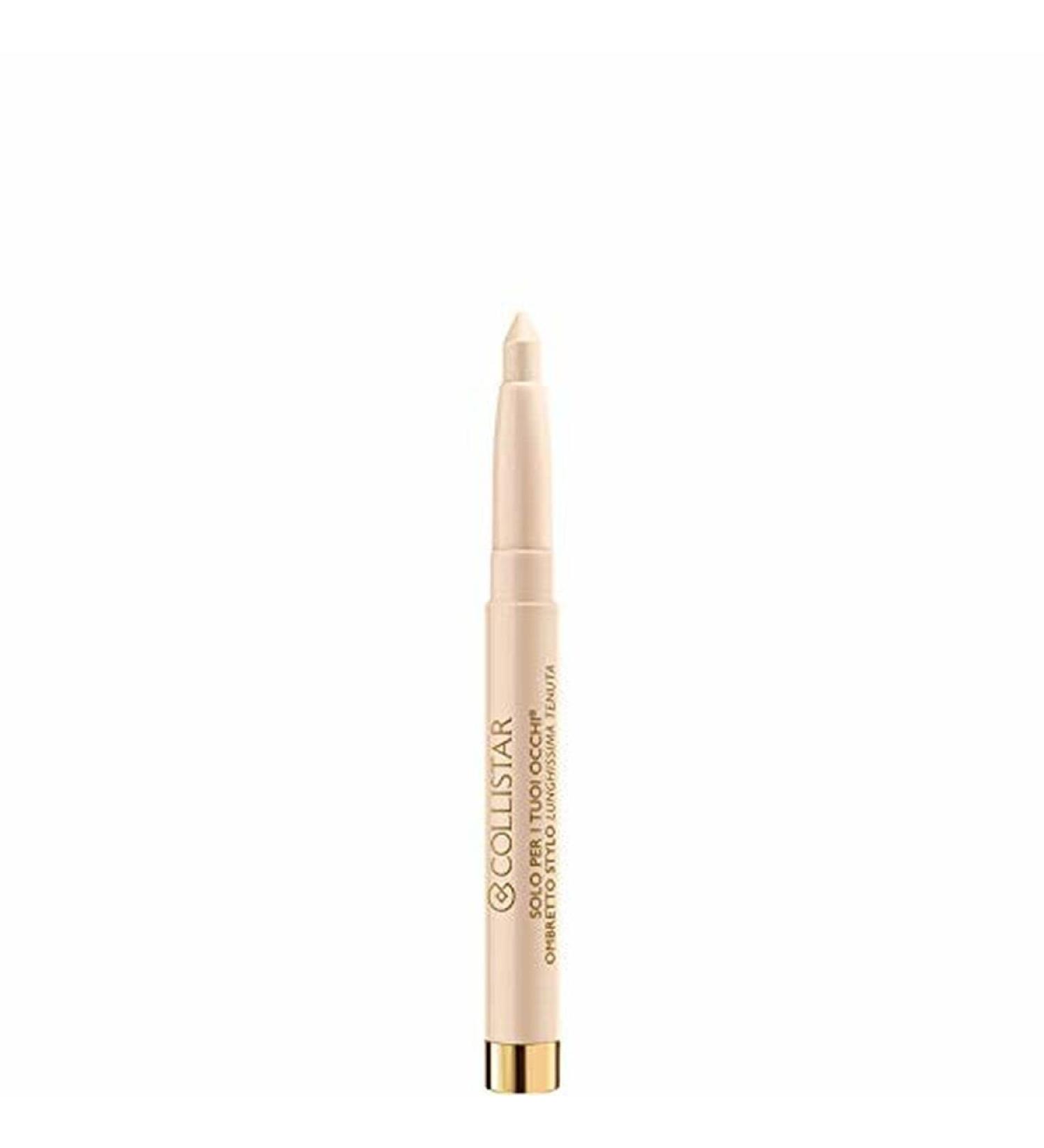 Collistar Stick-Lidschadten only for the eyes number 1 (ivory (Avorio)) long-lasting eyeshadow light and silky texture waterproof ophthalmologically tested 1 4 g n. 1 Ivory 1 piece (1 Pack)