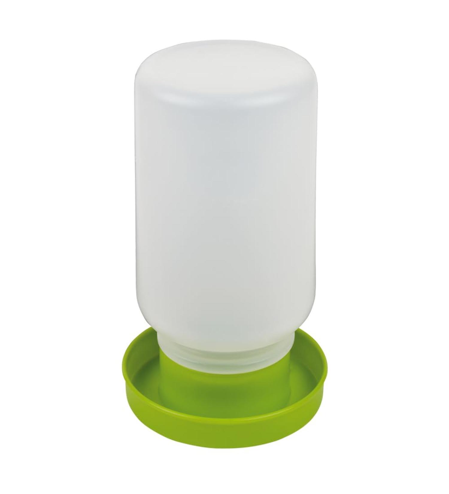 Nobby chick drinking trough plastic 1 L 11 x 17.5 cm green