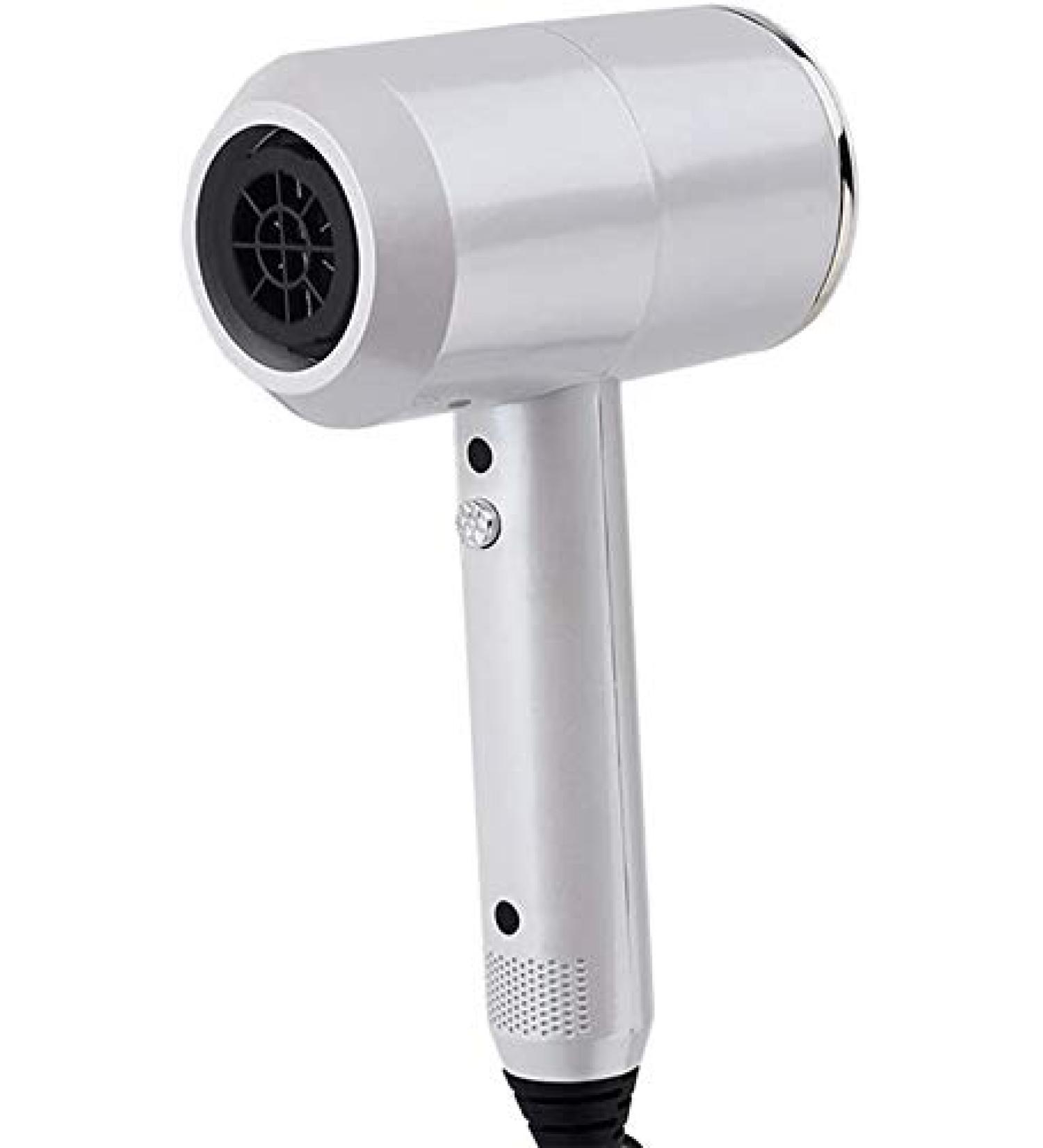1800W Professional Ionic Hair Dryer with Diffuser Power Hairdryer Lightweight Hair Dryer with Concentrator Attachments Fast Drying Time and Low Noise For Household Travel Office (Pearl White) - Buy Online on GoSupps.com