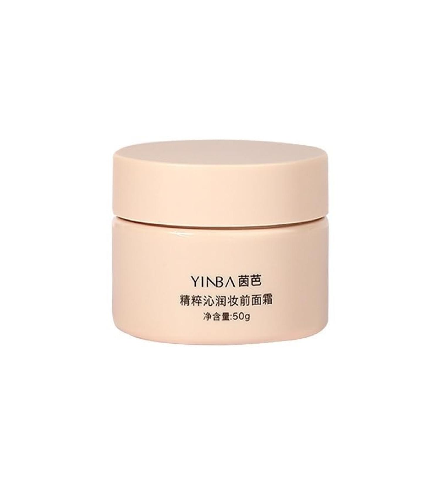 YINBA Essence Moisturizing Makeup Cream Sticking Cream Face Cream Isolation Moisturizing No Powder Hidden Red Pores Earth YINBA(50g) Beige - Buy Online on GoSupps.com