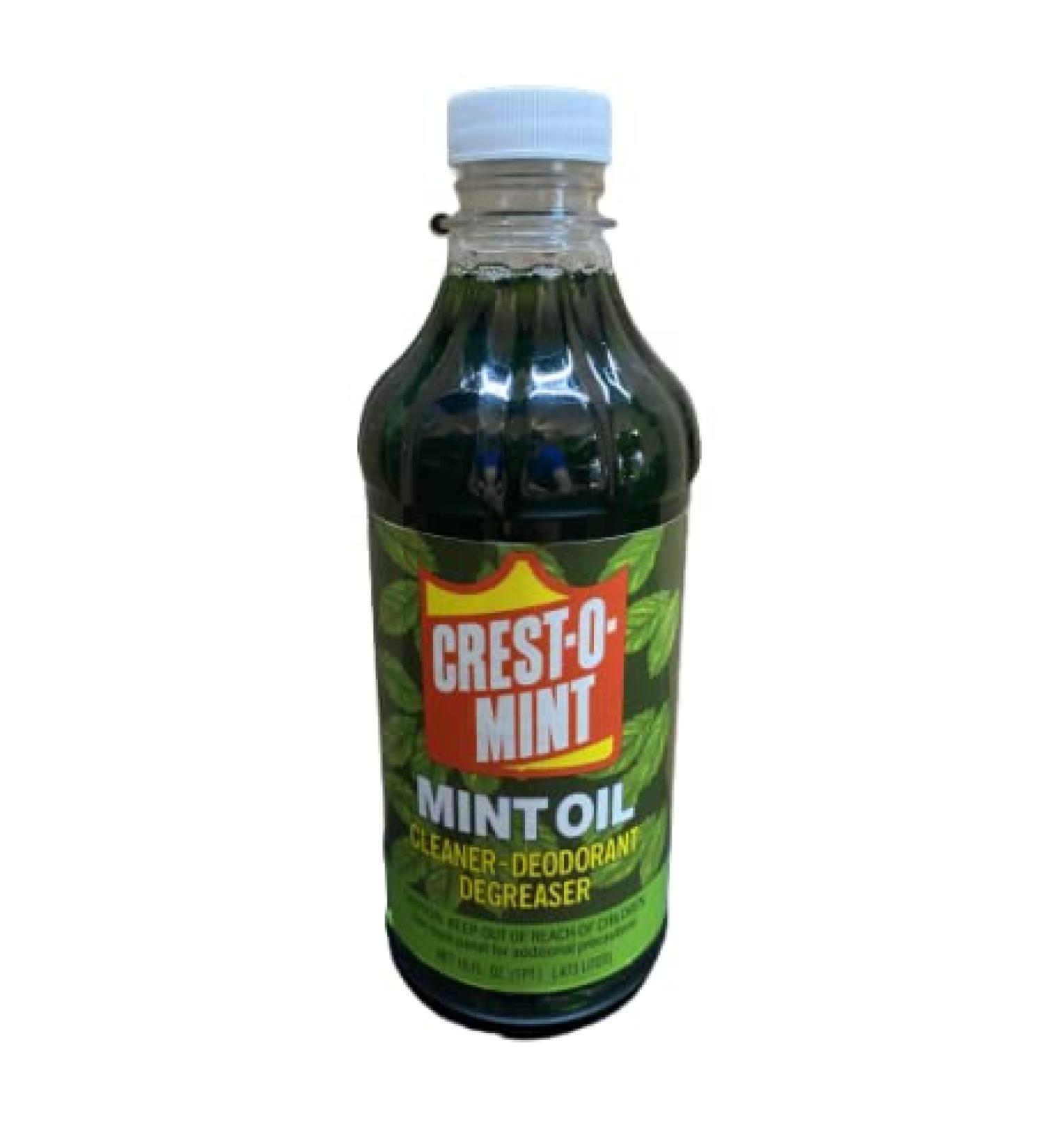 Crest-O-Mint Eco-Friendly Multi-Purpose Cleaner & Degreaser - USA Made Pet Friendly Wintergreen Scent (16 Oz) - Perfect for International Shipping - Buy Online on GoSupps.com