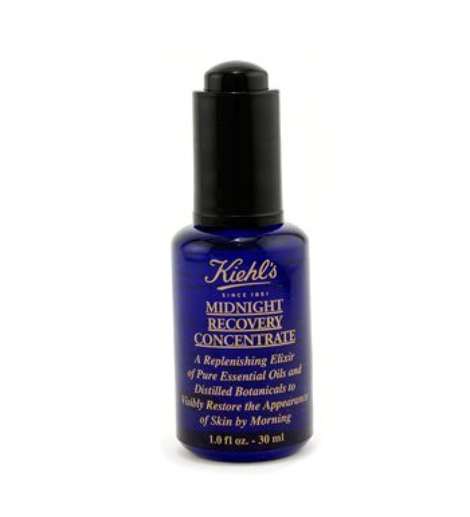 Beautiful cosmetics KIEHLS Midnight Botanical Concentrate 30 ml Parallel Import Goods  Clear