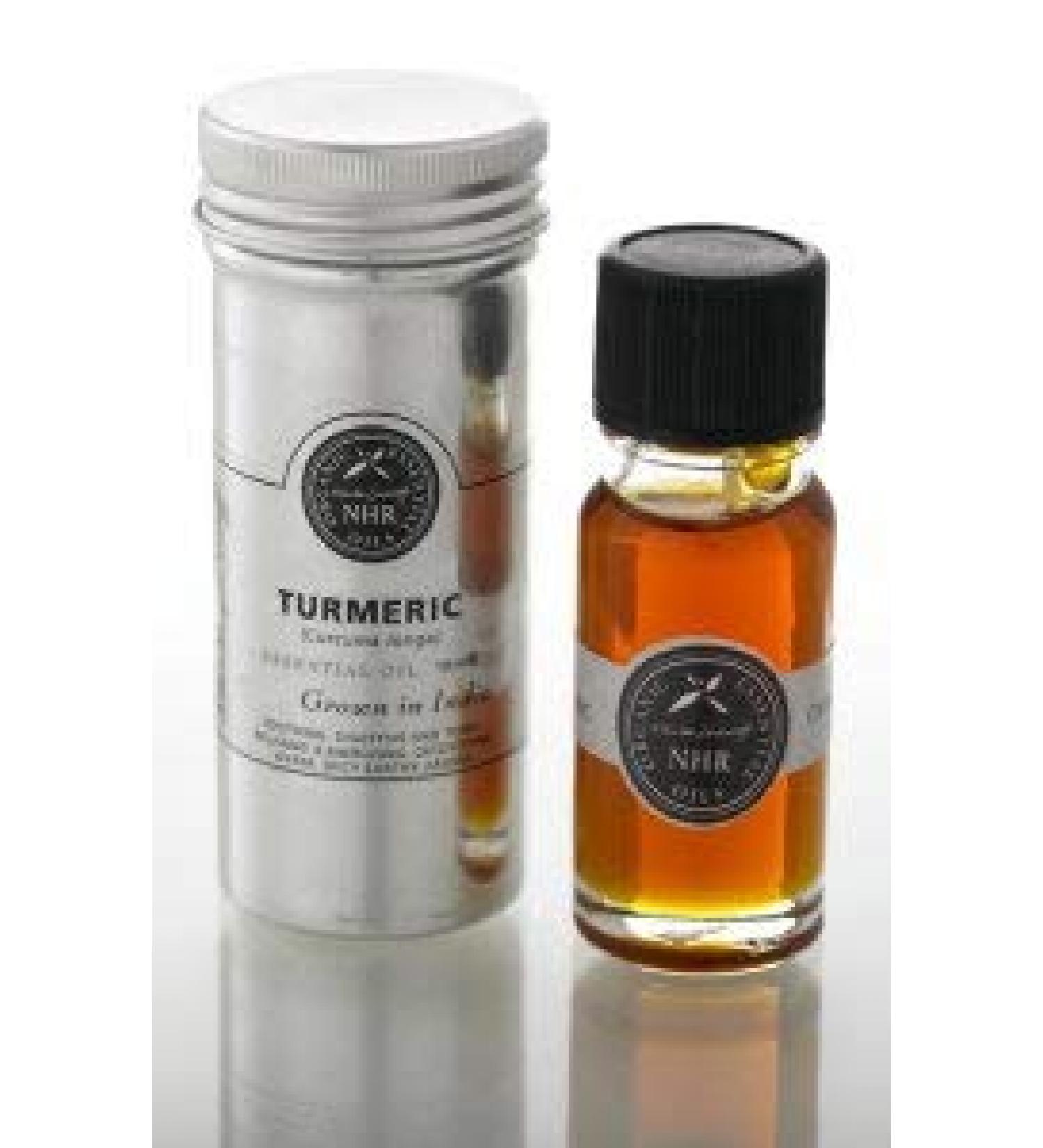 Organic Turmeric Essential Oil (Curcuma longa) (10ml) by NHR Organic Oils