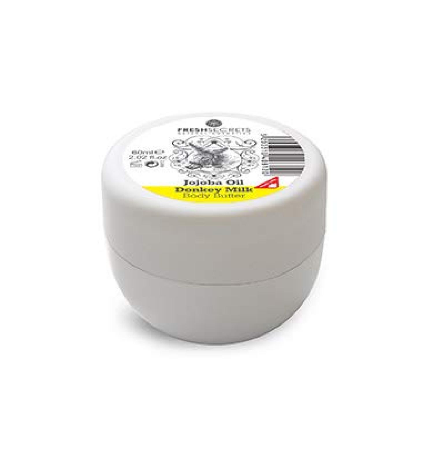 Fresh Secrets Body Butter with Donkey Milk & Jojoba Oil 60ml/2.02fl.oz