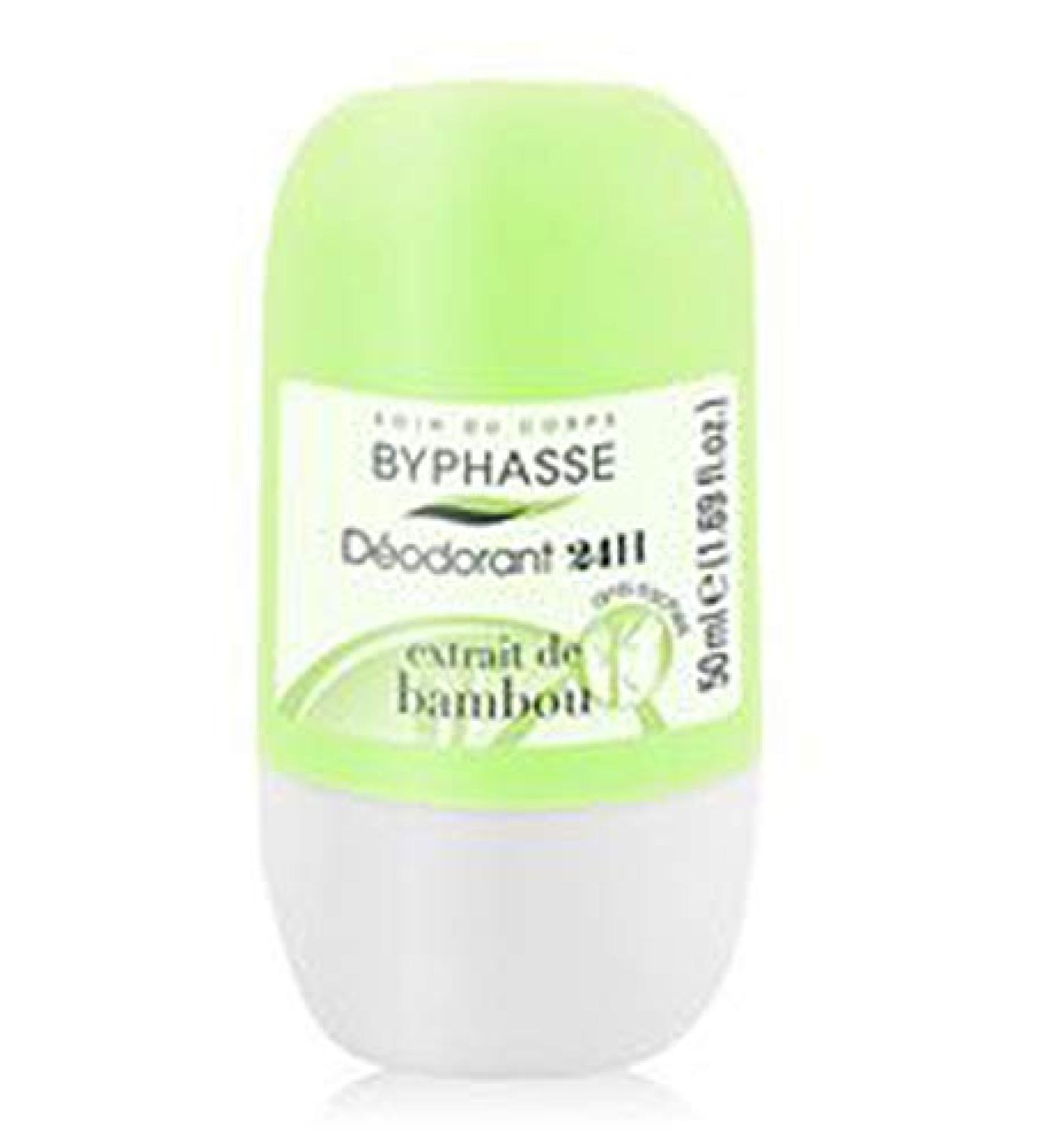 Byphasse Byphasse Bamboo extract roll-on 50ml for all skin types - Buy Online on GoSupps.com