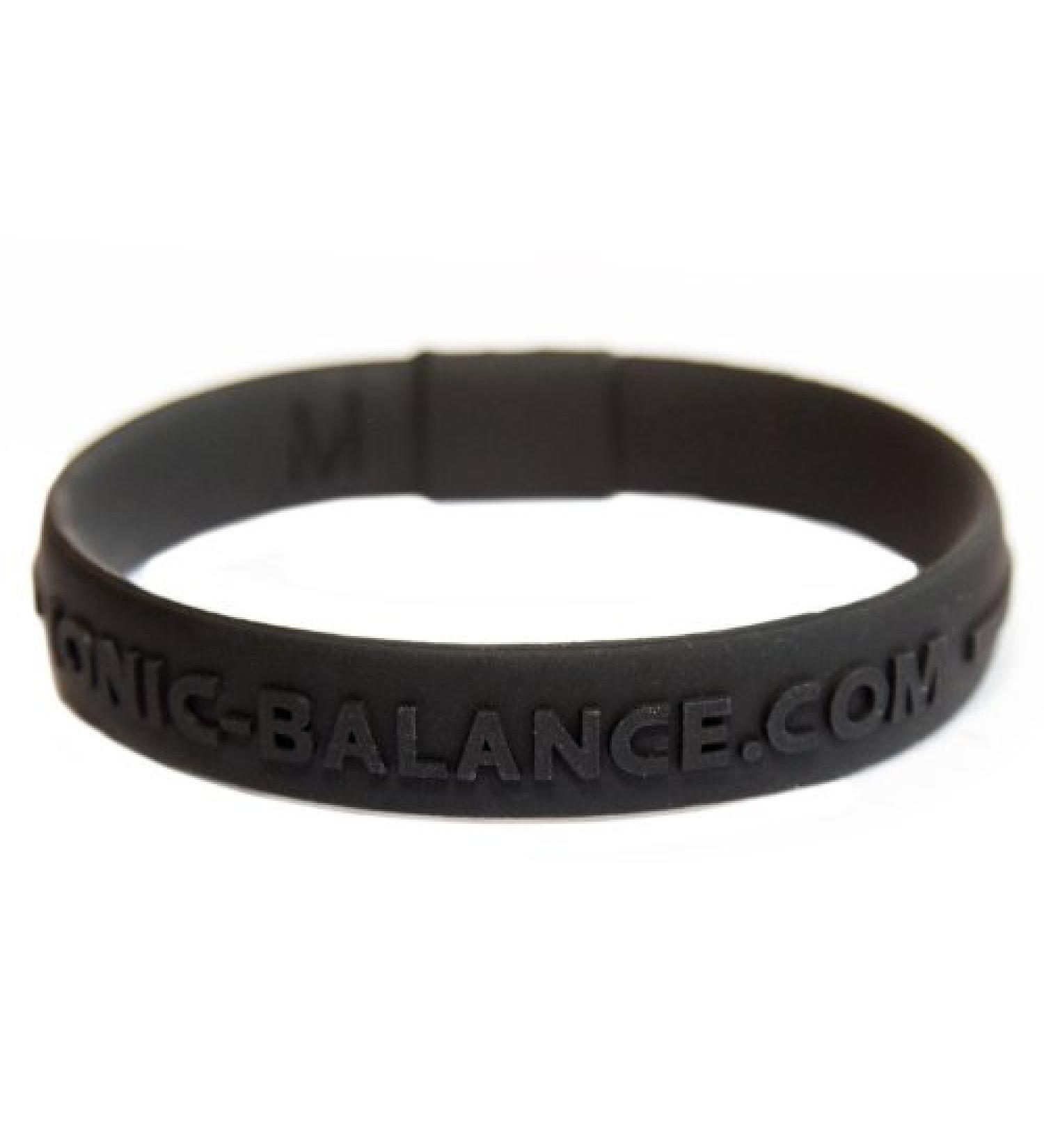 Ionic Balance Band from the Genuine Core Series Black Large - 20.5 cm/8.1 inches