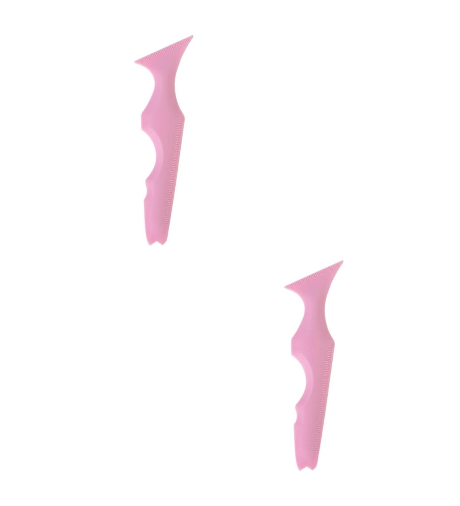 FOMIYES 2pcs Silicone Beauty Ruler Star Sticker Eyeliner Stencil Kit Makeup Supply Travel Eyebrow Shape 15X4.15CMx2pcs Pinkx2pcs - Buy Online on GoSupps.com