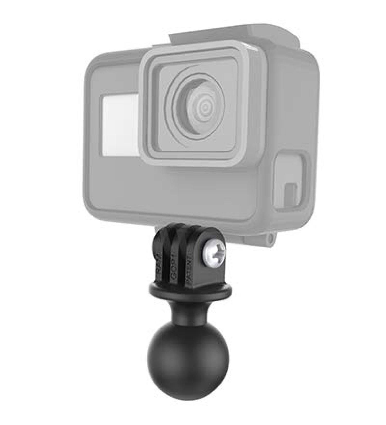 RAM Mounts RAP-B-202U-GOP1 Action Camera Universal Ball Adapter - B Size 1 Ball - Buy Online on GoSupps.com