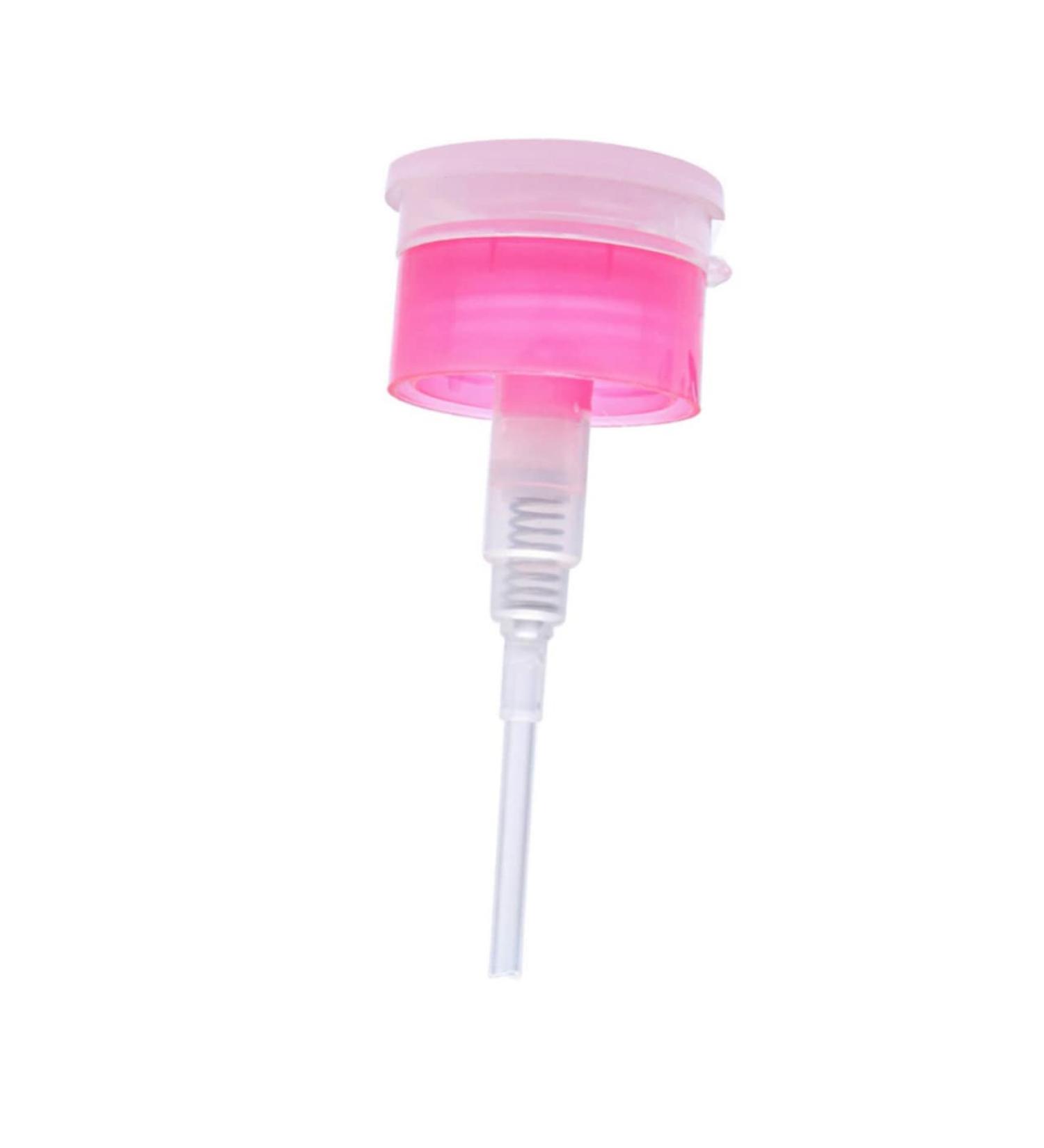 FRCOLOR Pressing Bottle liquid containers clear polish clear pink polish Polish Remover Container Push Down Container polish Pressing Storage Empty Empty Bottle - Buy Online on GoSupps.com