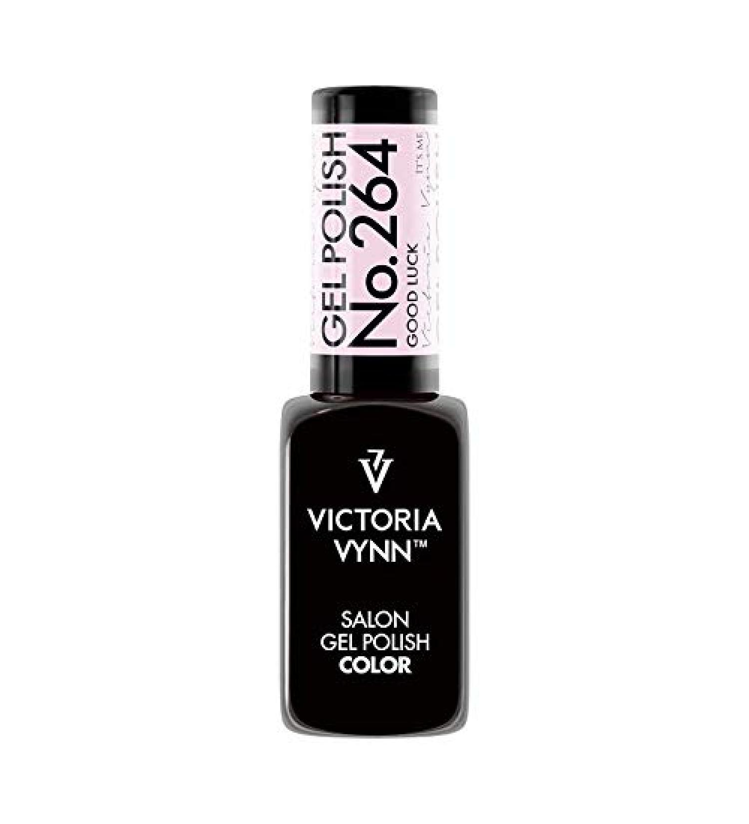 Victoria Vynn NEW SPRING/SUMMER 2020 Colors of UV LED Gel Polish 264 Good Luck a semi-transparent bright classic pink
