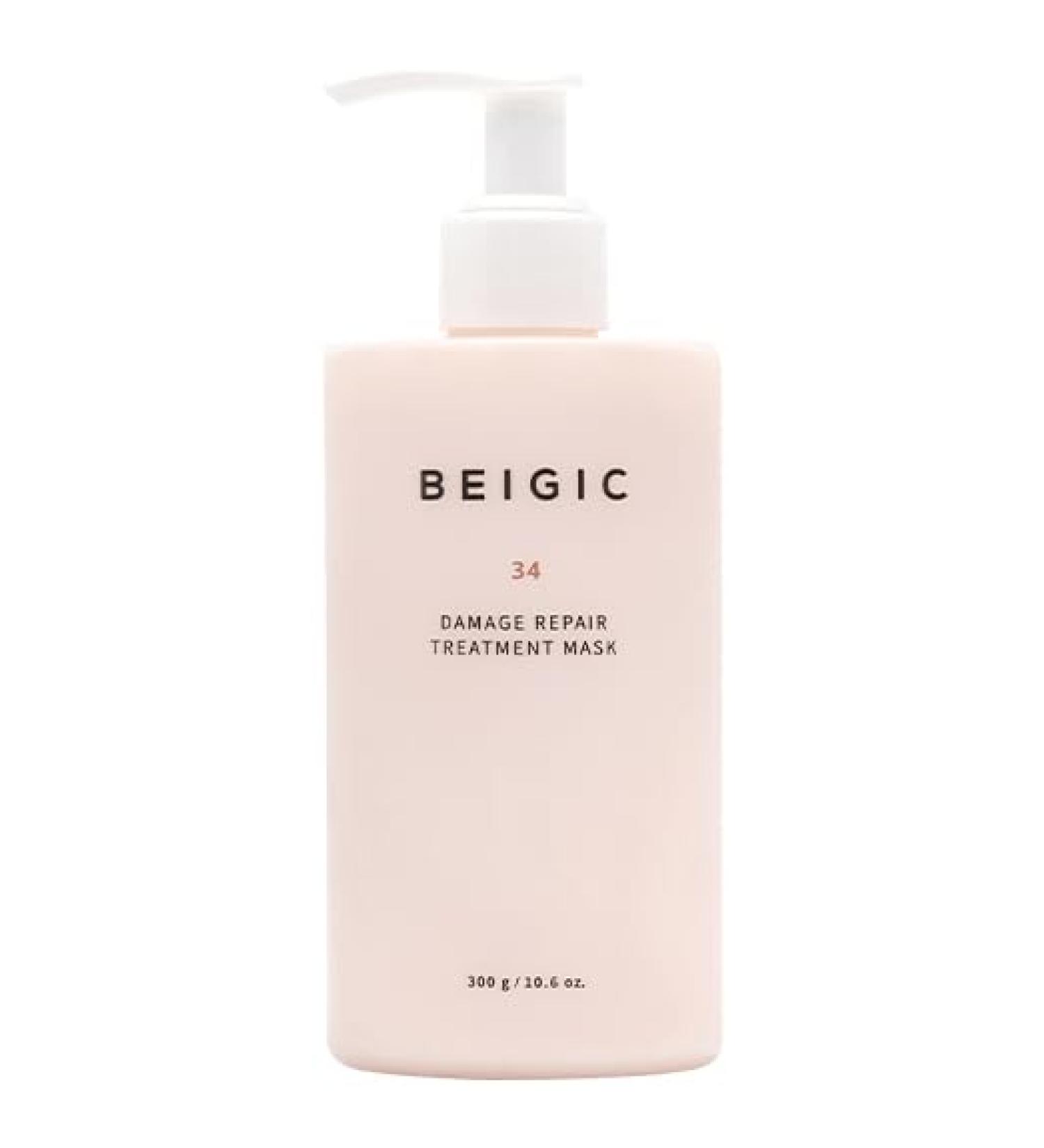 BEIGIC Damage Repair Treatment Mask - Vegan Korean Deep Conditioning Hair Mask for Dry Frizzy Hair with Argan Oil & Vitamin E - Silicone Free 10.06 fl oz - Buy Online on GoSupps.com