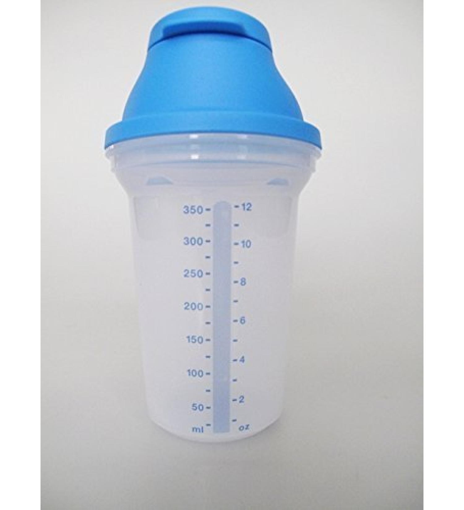TUPPERWARE Mini fresh Mix Shaker Blue Mix Mini-Fix Shaky 350 ml by Tupperware