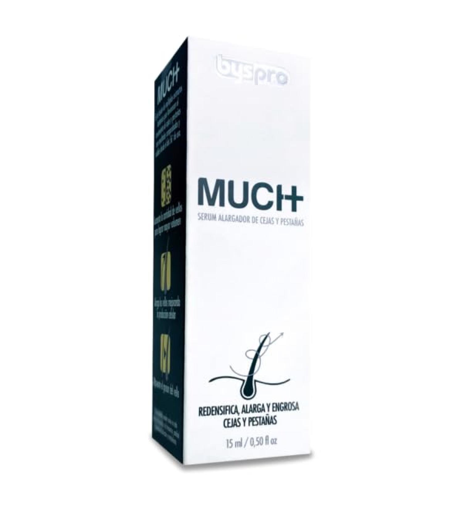 MUCH Serum Lengthening Eyelash and Eyebrow Byspro | S rum Alargador de Pesta as y Cejas Activador y Alargador Bys pro Colombia (0.5oz - 15ml)