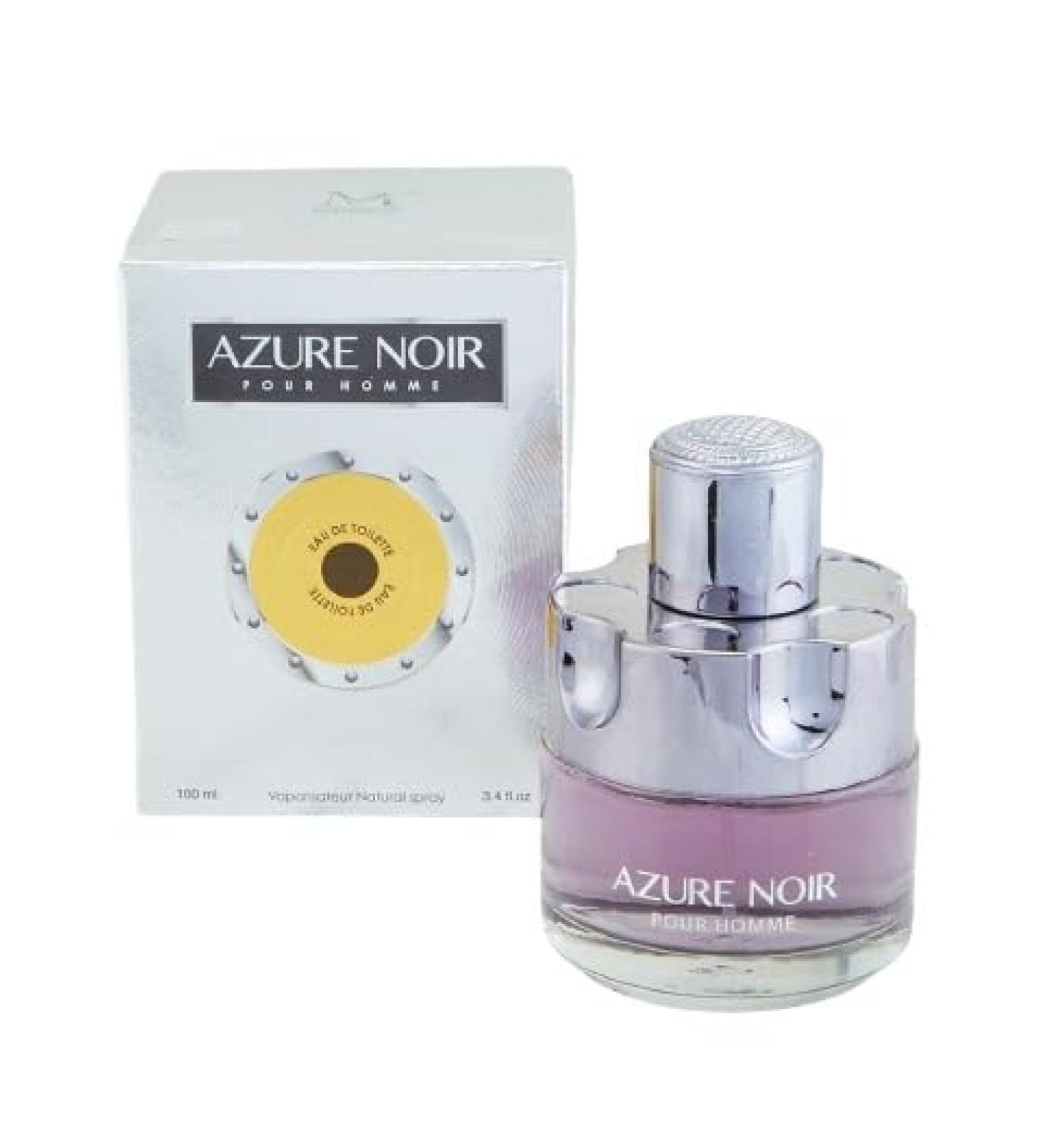 AZURE NOIR Citrus Aromatic fragrance for Men's Cologne 3.4 Oz EDT Eau de Parfum. - Buy Online on GoSupps.com