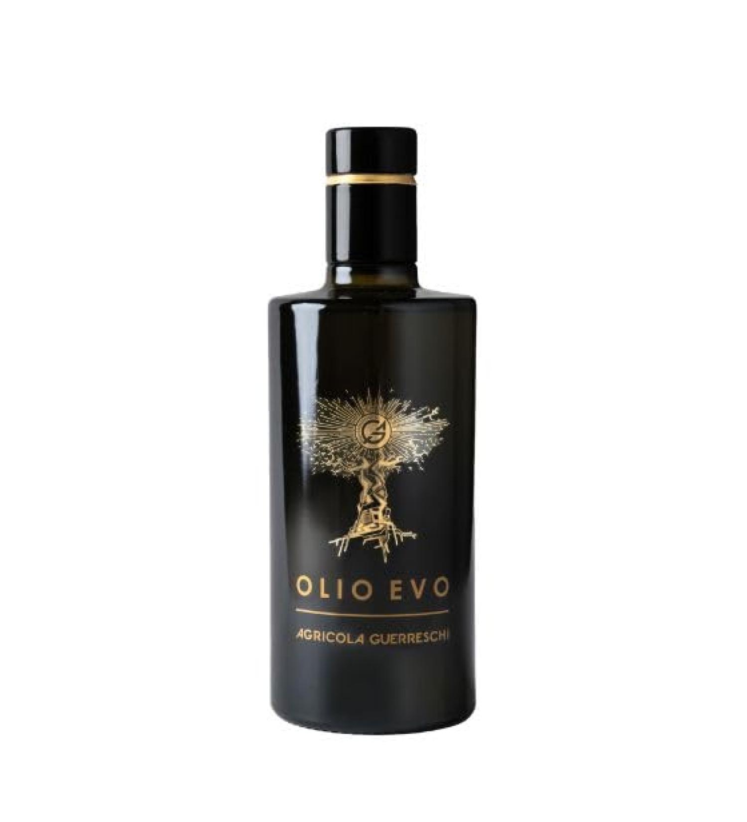  AGRICOLA GUERRESCHI Agricola Guerreschi 100% Italian Extra Virgin Olive Oil Cold Extracted 500 ml Bottle Superior Quality ALL ROOTS624 (EVO500) - Buy Online on GoSupps.com
