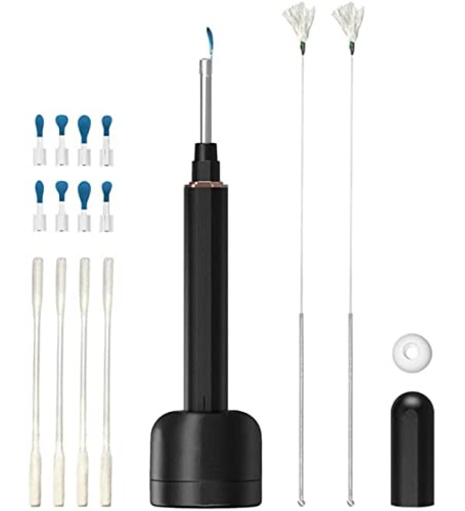 KouRy Wireless Ear Wax Removal Tool - 500MP HD Ear Camera & Waterproof Otoscope with LED Lights for Kids & Adults - Buy Online on GoSupps.com