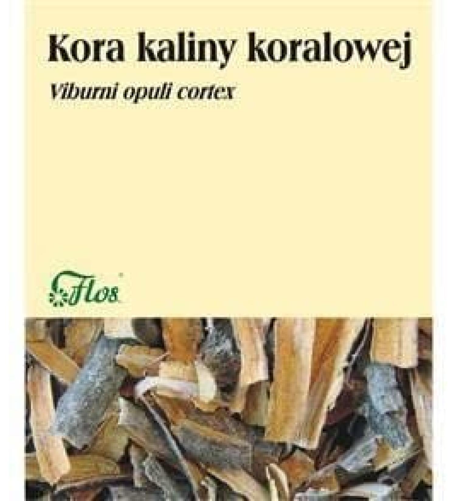 FLOS Coral Viburnum bark 50 g FLOS
