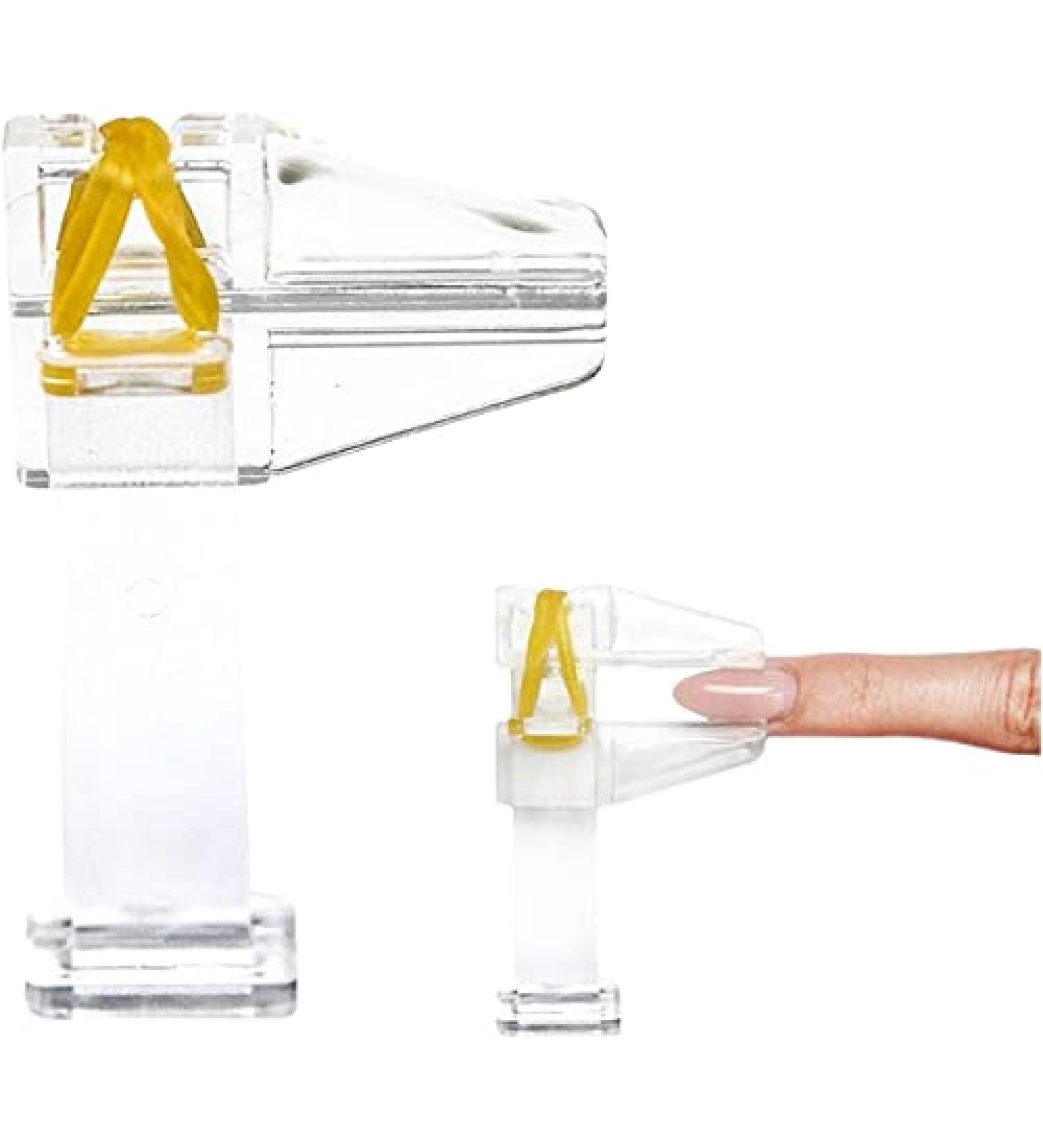Pinch Clamp Set of 2 for Perfect Nail Design | UV Gel & Acrylic C-Curve Aid - Shop Internationally - Buy Online on GoSupps.com