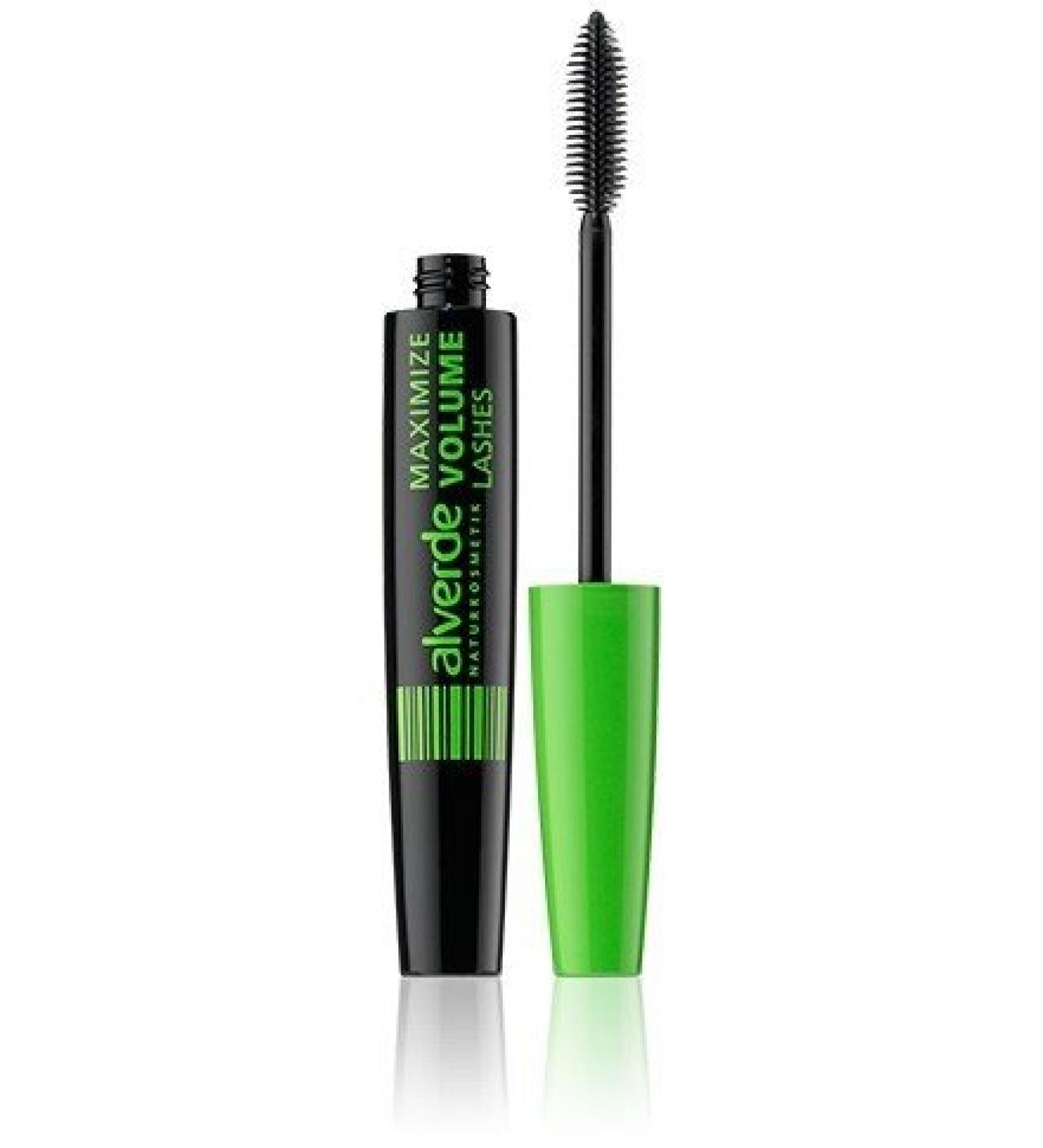 alverde NATURKOSMETIK vegan mascara mascara Maximize Volume Lashes Black 10 8 ml - Buy Online on GoSupps.com