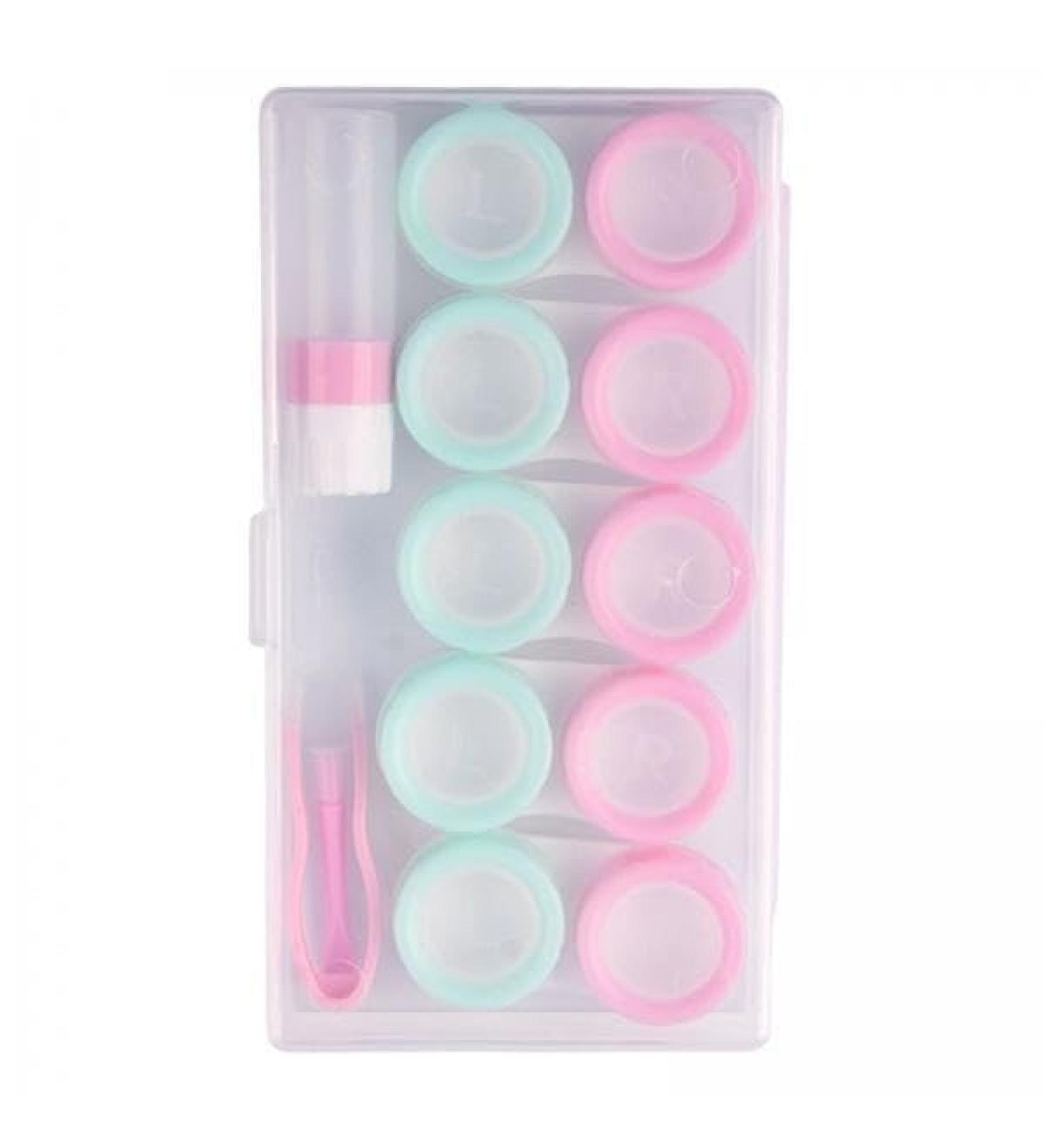 Milageto 4x 5 Pairs Contact Lens Containers - Durable Storage Box No Expiration Ideal for International Shipping - Buy Online on GoSupps.com
