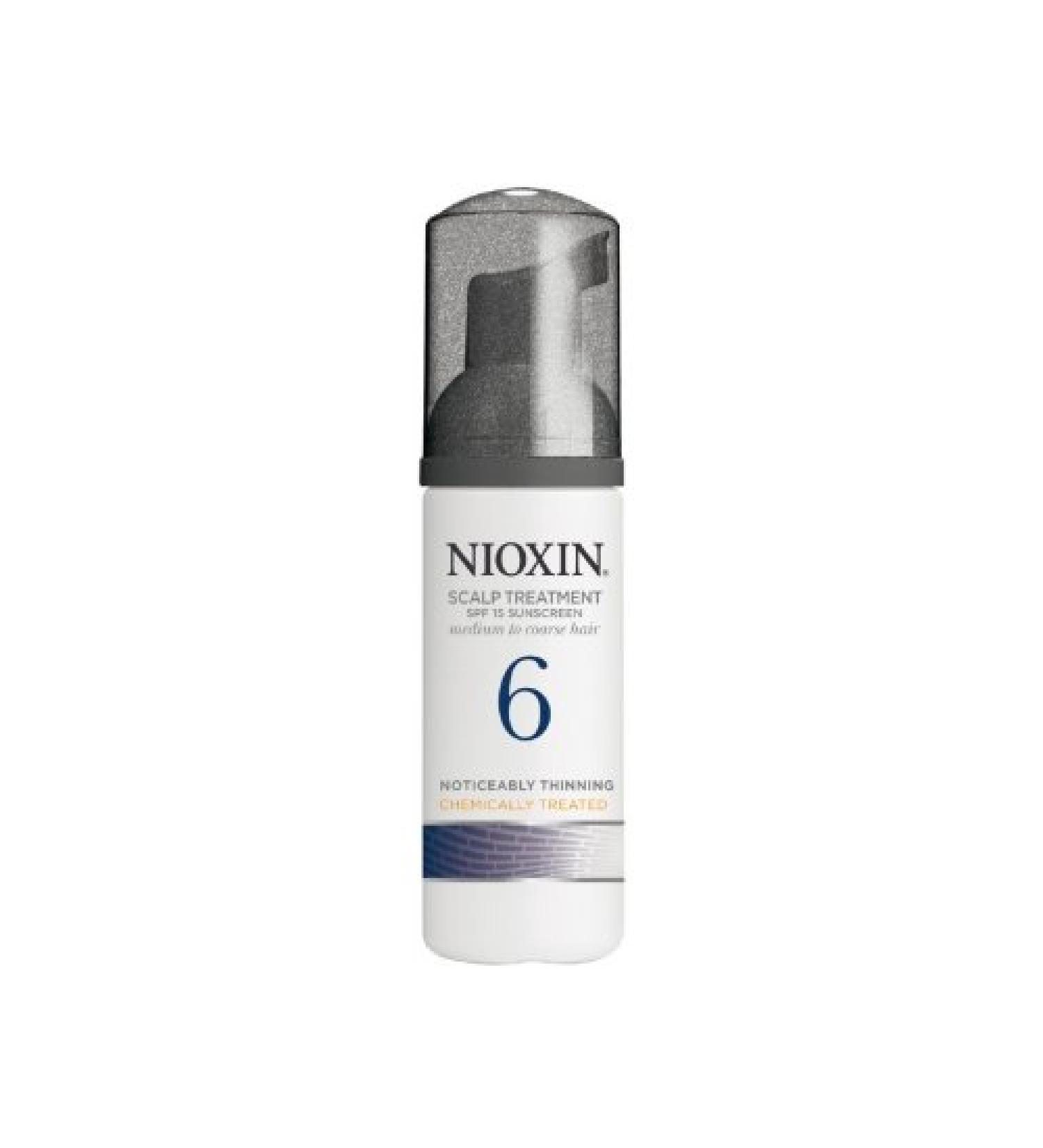 Nioxin scalp & hair treatment 6 for medium to coarse noticeably thinning hair 100ml