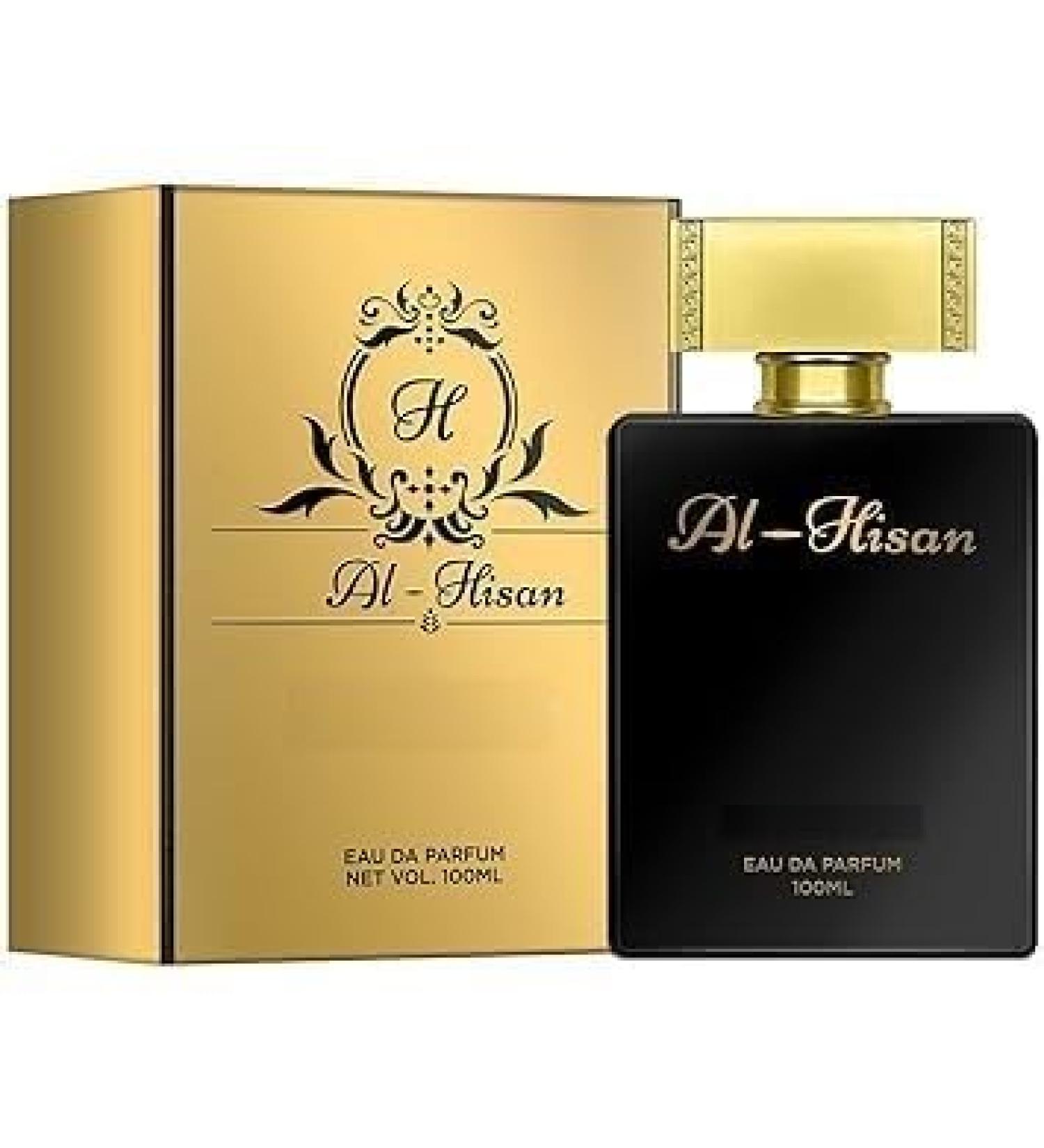 Al Hisan Perfume for Men - 100ml | Luxury Gift | Extra Long Lasting Smell | Premium French Fragrance Scent | Eau De Parfum - Buy Online on GoSupps.com