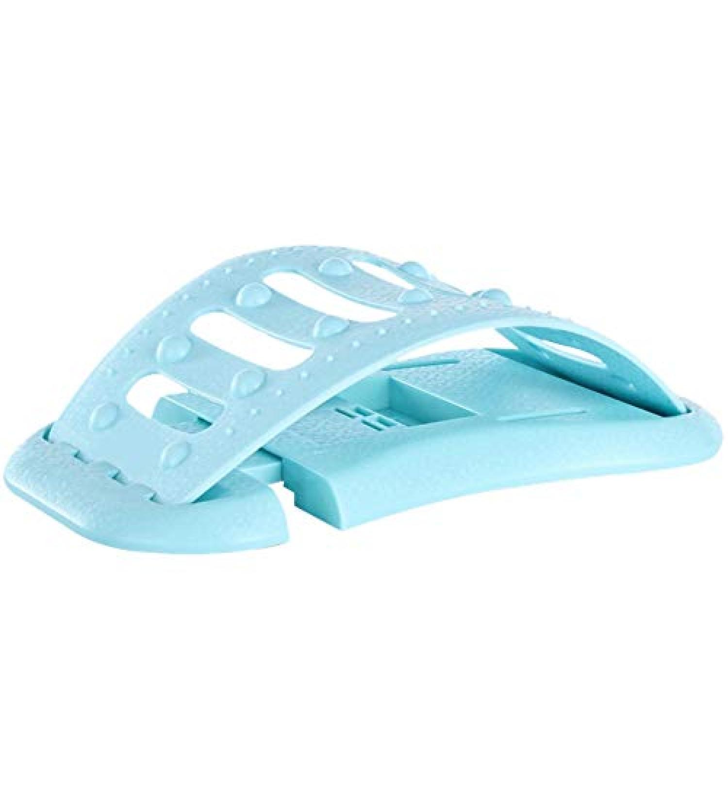 OBHDRERRY Backresting Device - Blue Massager & Lumbar Support for Fitness Pain Relief & Relaxation - International Shipping Available - Buy Online on GoSupps.com