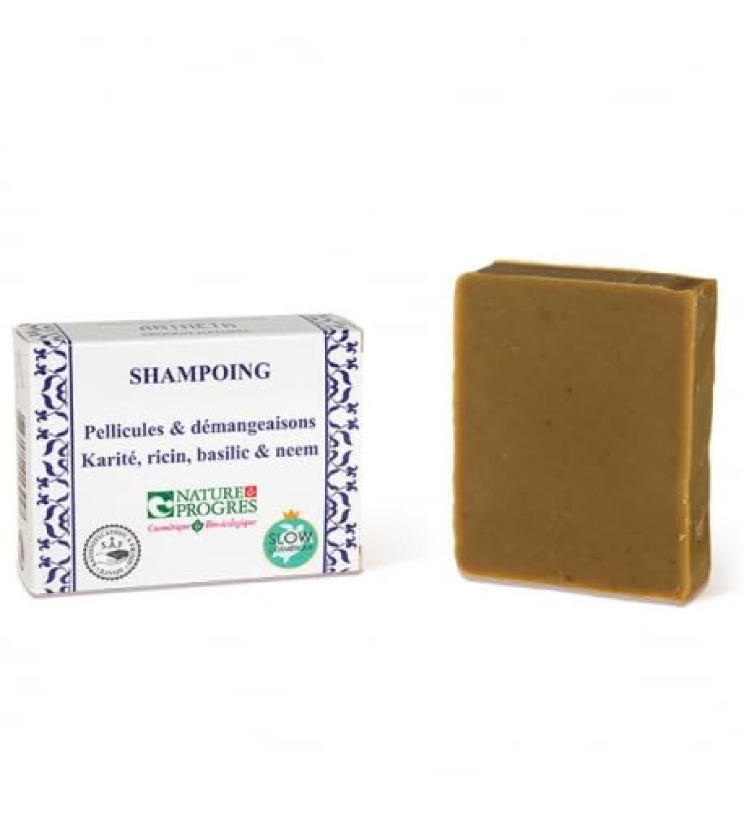 Shampoing Solide V g tal-Anti-Pellicules Et D mangeaisons 100g