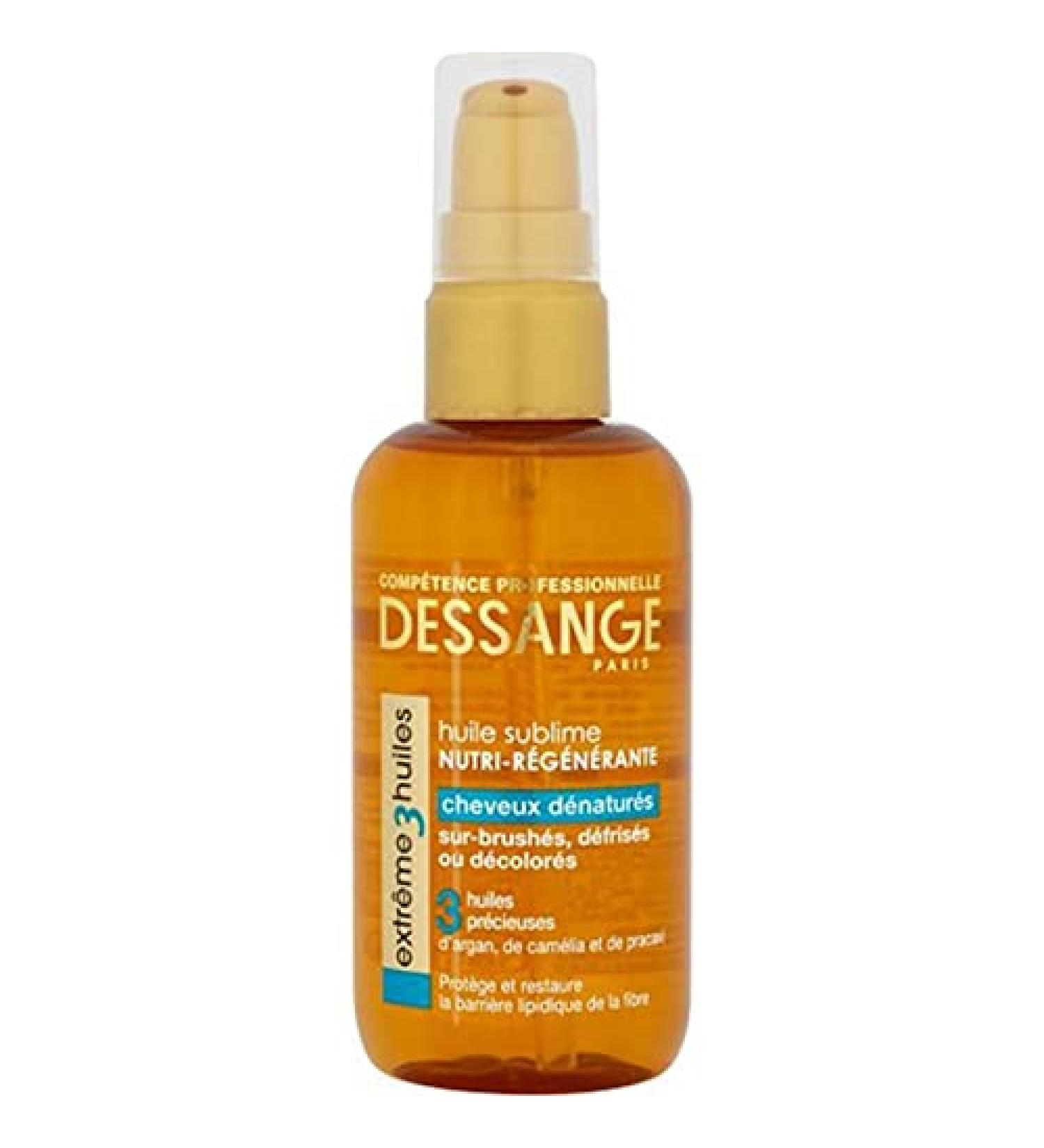 Dessange Paris Professional Skills Sublime Nutri-Regenerating Oil 100ml (pack of 2)