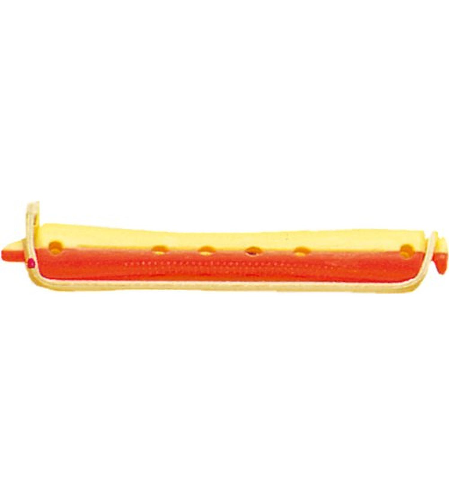 Fripac-Medis permanent wave roller LW4 bag with 12 pieces diameter 9 mm yellow/red Yellow/Red 12 pieces (1 pack)