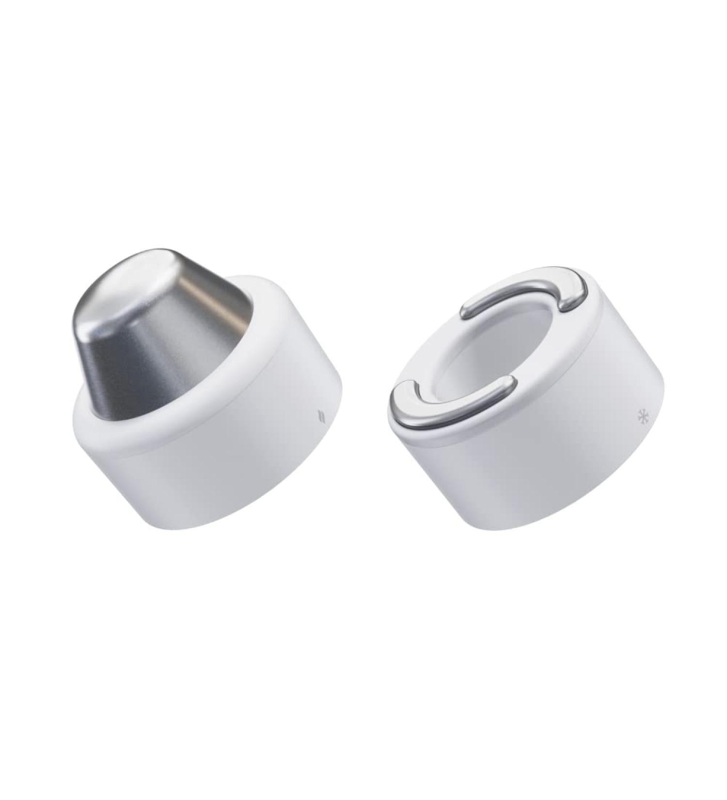 TheraFace PRO - TheraFace Hot and Cold Rings - Facial Therapy Care Device Attachment Kit to Improve Skin Health and Reduce Face Tightening - Powered by Cryothermal Technology - White - Buy Online on GoSupps.com