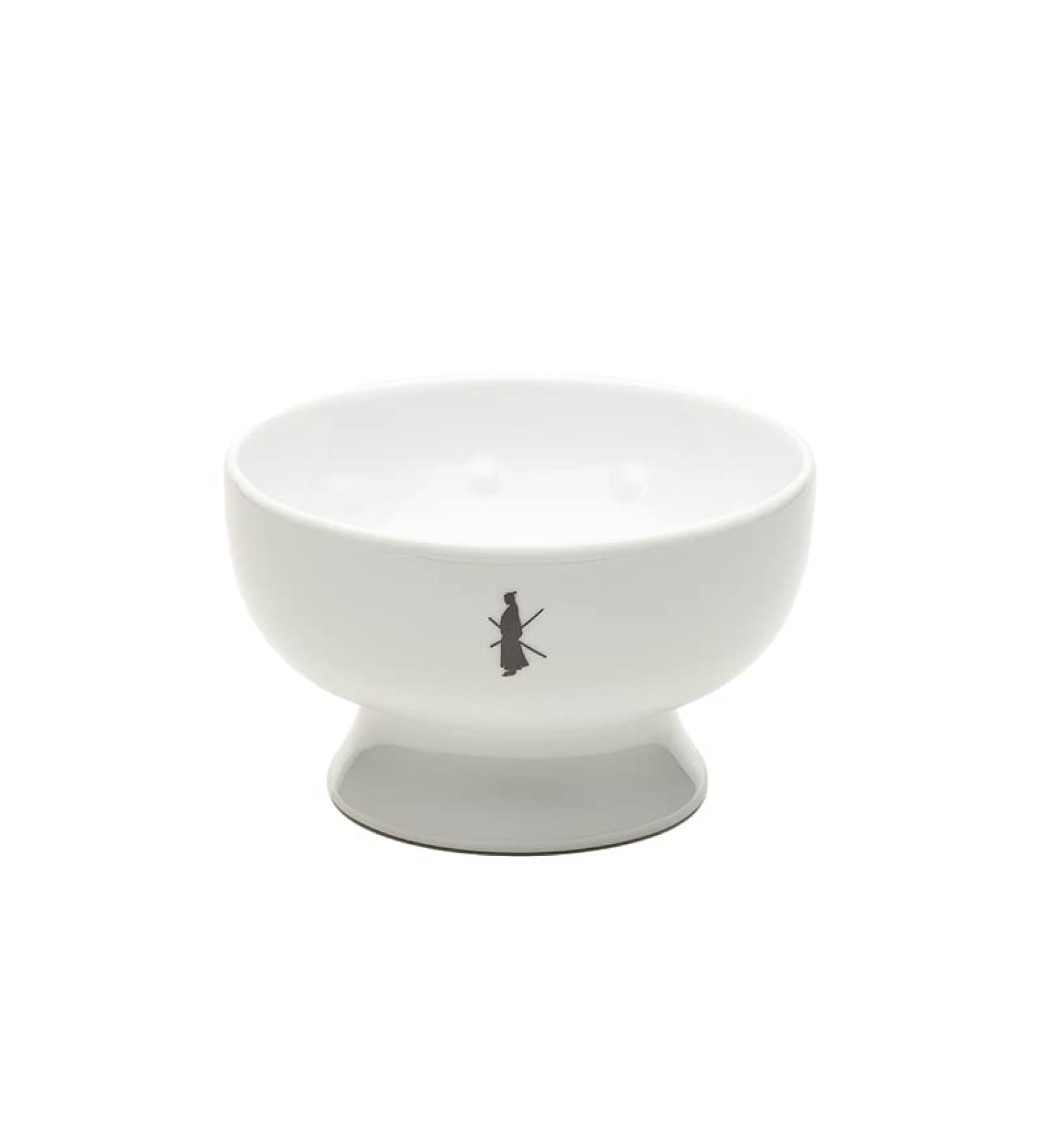 Tatara Porcelain Shaving Soap Bowl - Ergonomic White | 100% Made in Portugal | Easy Lather with Interior Dimples | International Shipping Available - Buy Online on GoSupps.com