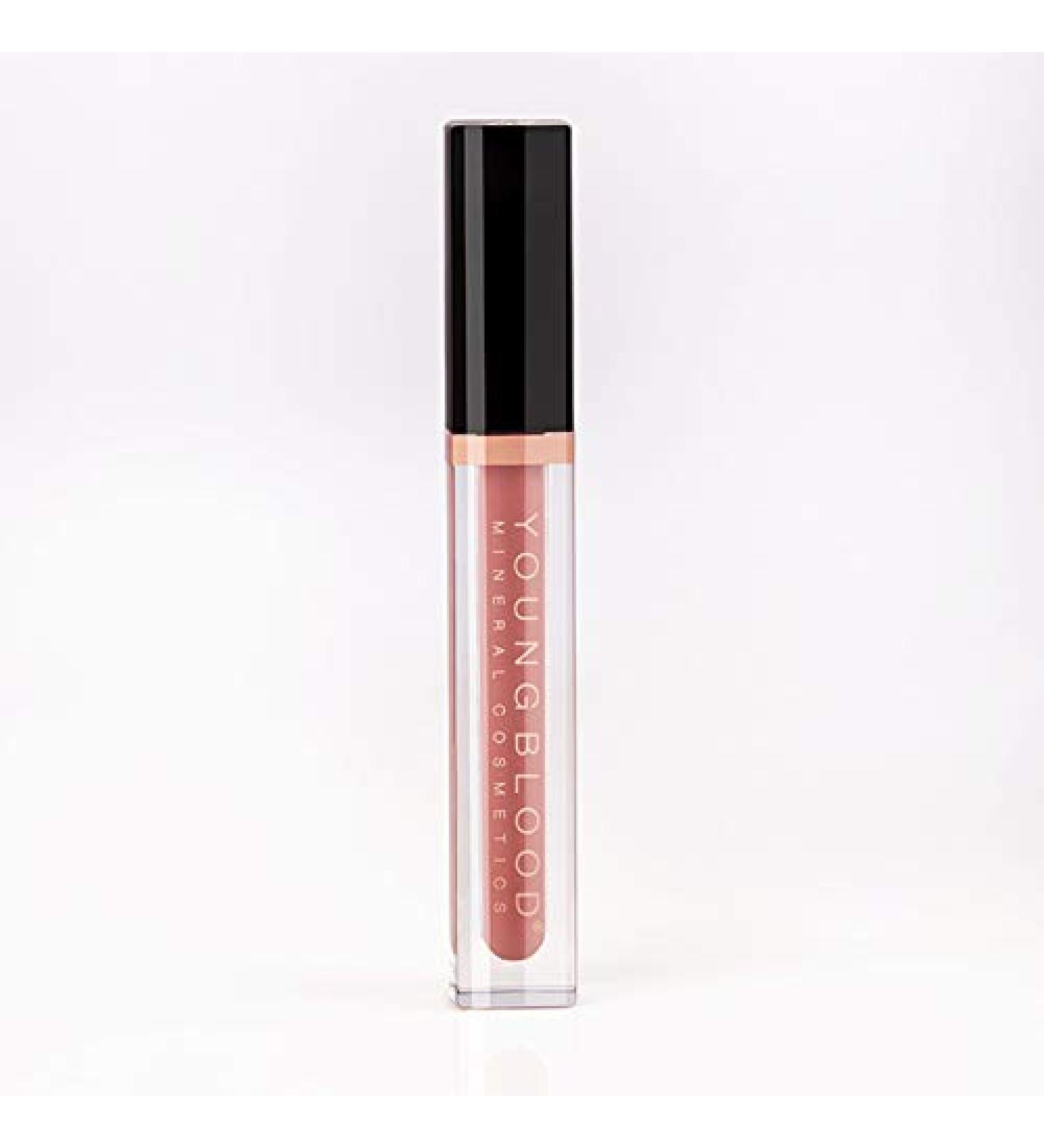 Youngblood Clean Luxury Cosmetics Hydrating Liquid Lip Creme | Soft Velvety Matte Long Lasting Moisturizing Non-Sticky Liquid Lipstick | Vegan Cruelty Free Paraben Free Gluten Free (Chic)