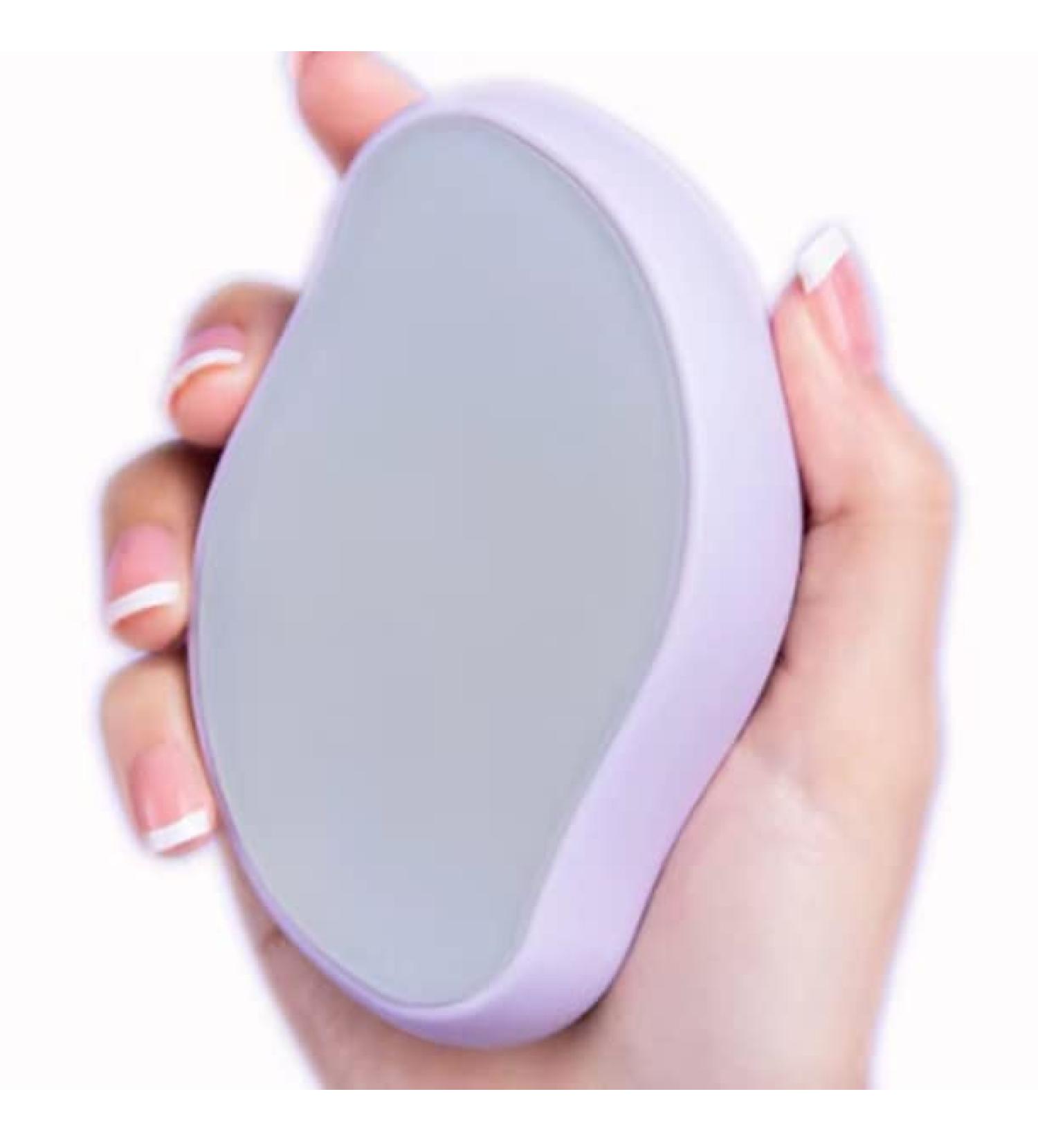 Painless Hair Removal Tool - Easy Crystal Eraser for Face Legs & Arms | International Shipping (Pink) - Buy Online on GoSupps.com