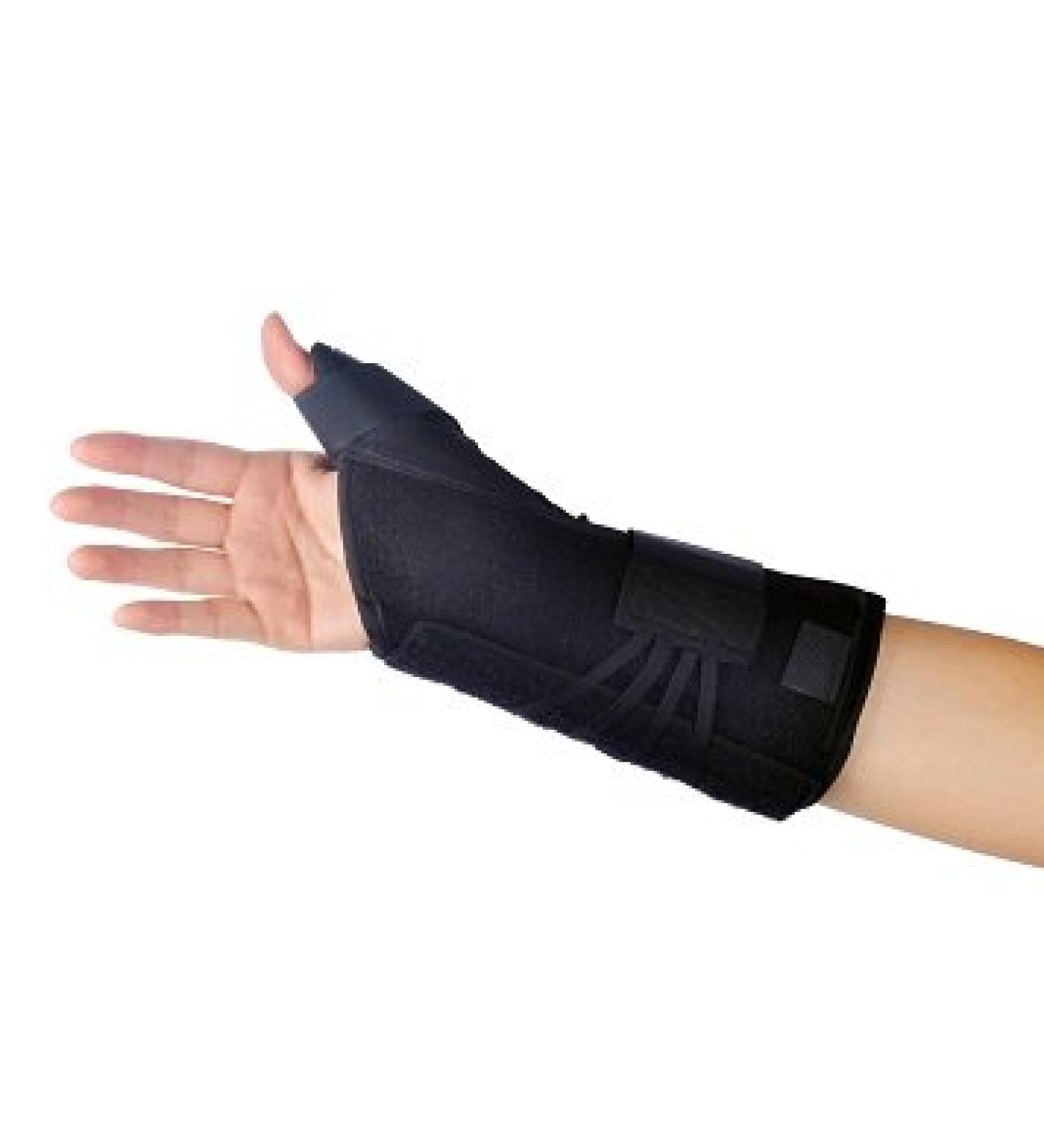 Buy 8 Memory Foam Universal Thumb Lacer (Left) - Comfortable Support for Pain Relief | International Shipping Available - Buy Online on GoSupps.com