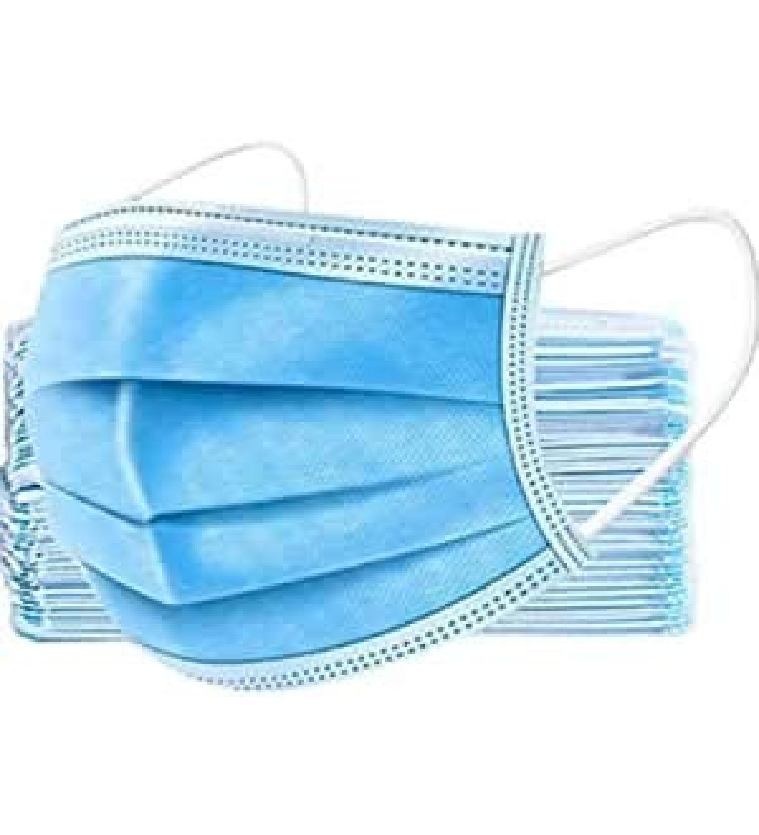 Ships from Canada- Pack of 50 Disposable Face Masks 3-Ply Ear Loop. Protective breathable dust-proof 3 layer mask. Non-Medical Protective Disposable Mask for everyday use. (Pack of 50) - Buy Online on GoSupps.com
