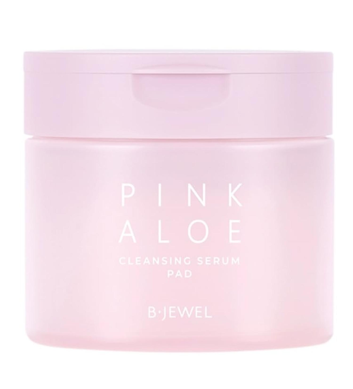 BJEWEL Pink Aloe Cleansing Serum PAD - Hydrating & Soothing Skincare | International Shipping Available - Buy Online on GoSupps.com
