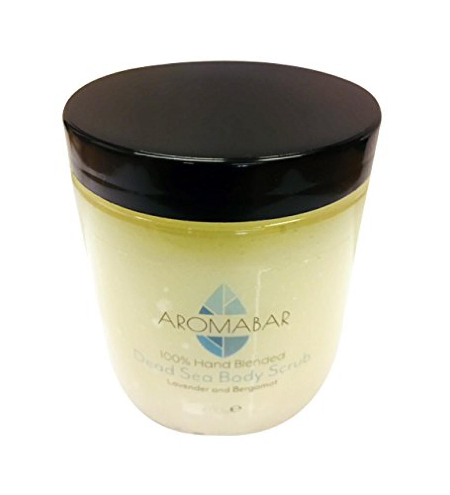 Aromabar LAVENDER & BERGAMOT DEAD SEA HAND BODY SCRUB 400g