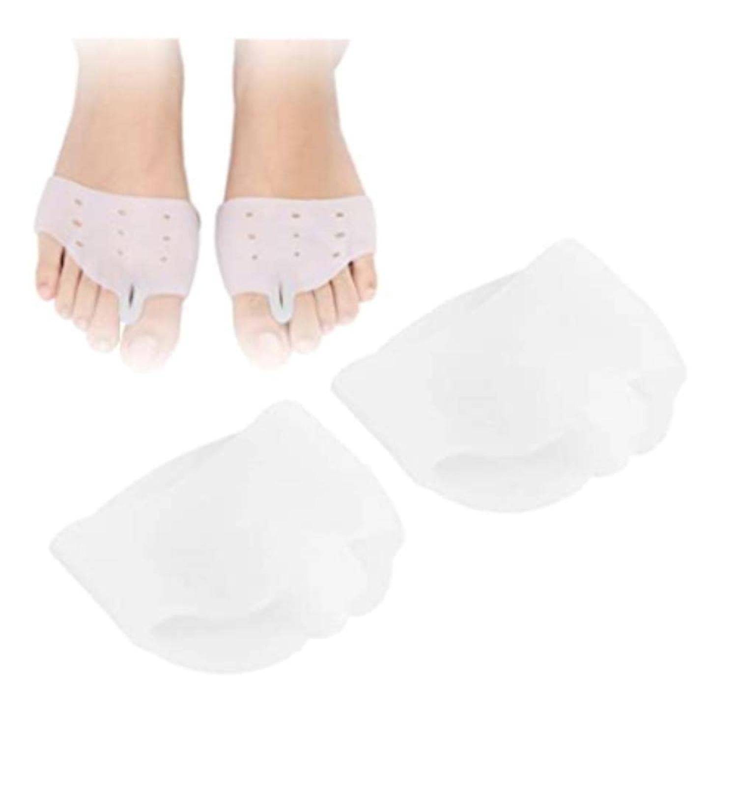 Bunion Corrector & Toe Straightener - Hallux Valgus Treatment for Pain Relief | Say Goodbye to Foot Pain with Toe Separators | Ideal for Post-Yoga & Sports Activities - Buy Online on GoSupps.com